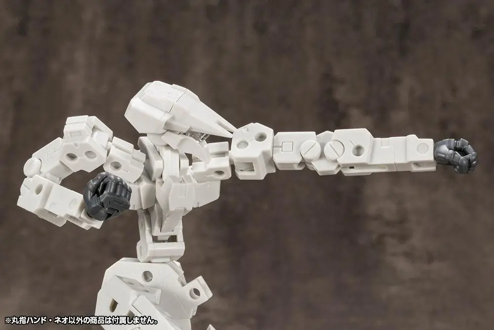 Kotobukiya M.S.G. Model Kit Accesoory Set Hand Unit Round Finger Neo 2 cm product photo