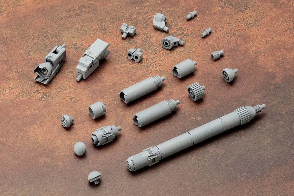 Kotobukiya M.S.G. Model Kit Accesoory Set Mecha Supply04 Propellant Tank Type Round 11 cm product photo