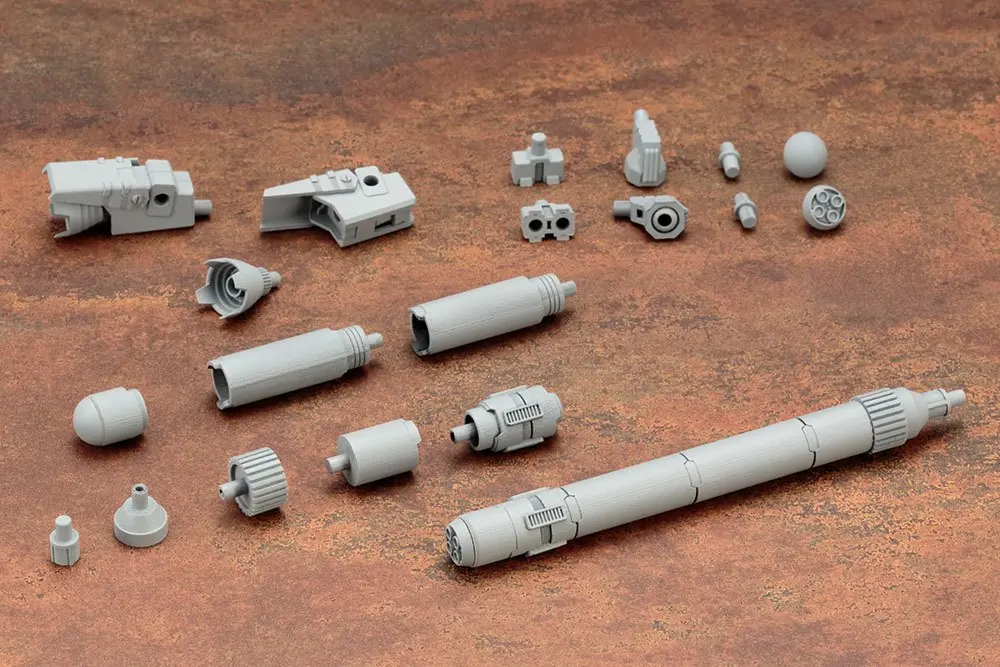 Kotobukiya M.S.G. Model Kit Accesoory Set Mecha Supply04 Propellant Tank Type Round 11 cm product photo