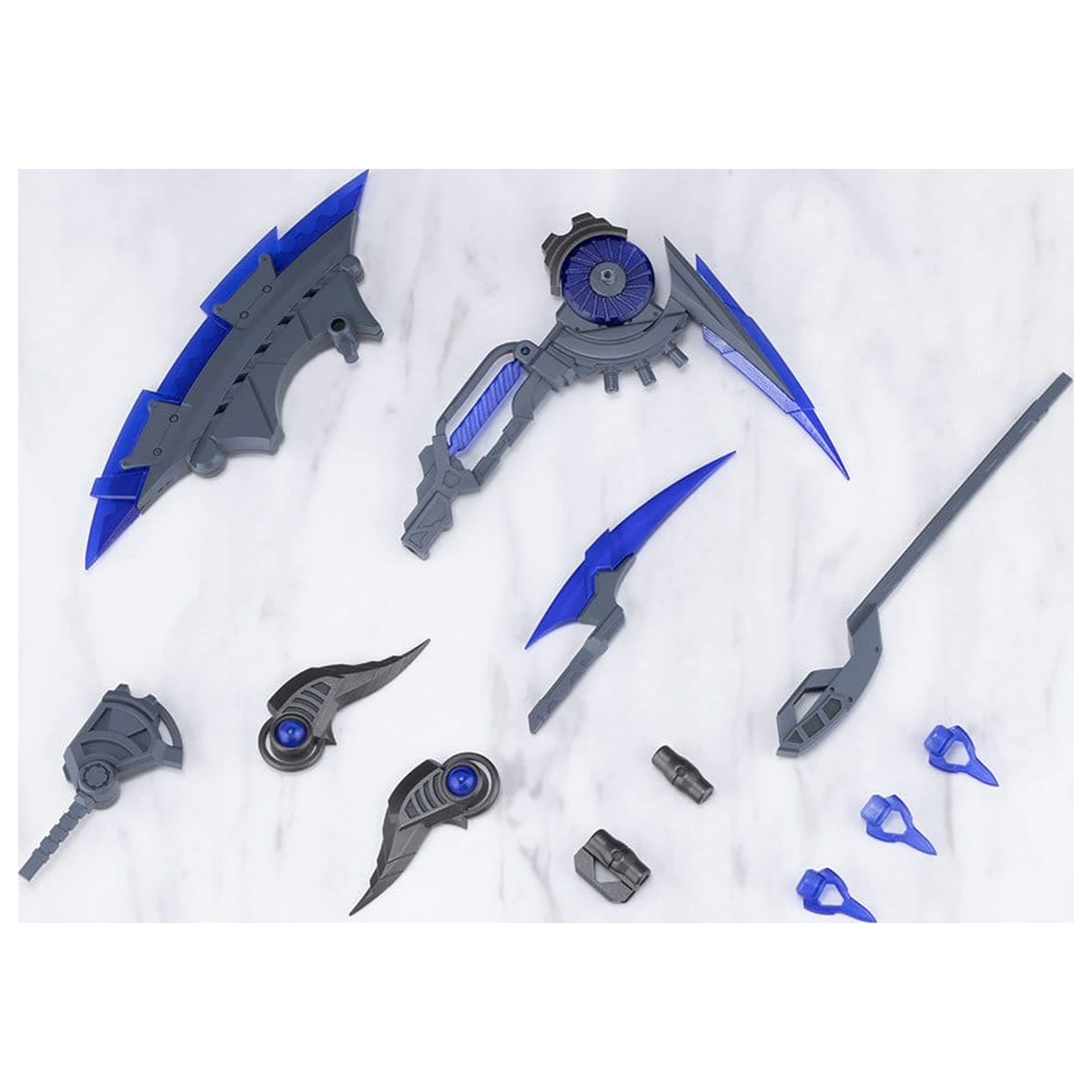 Kotobukiya M.S.G. Model Kit Accessory Set Heavy Weapon Unit 80 Evil Axe Gray Ver. 26 cm product photo