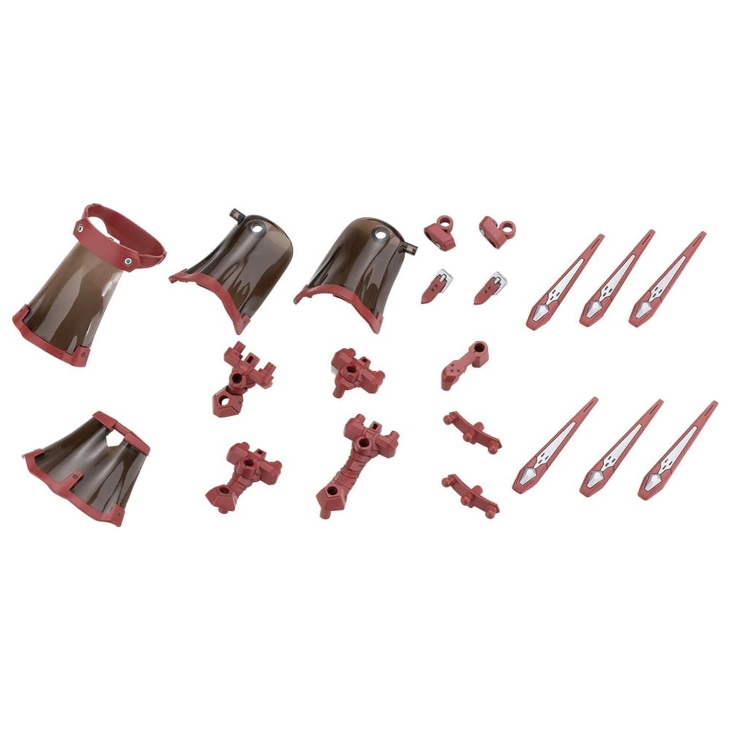 Kotobukiya M.S.G. Model Kit Accessory Set Mission Cloak Deep Red Ver. 4 cm product photo