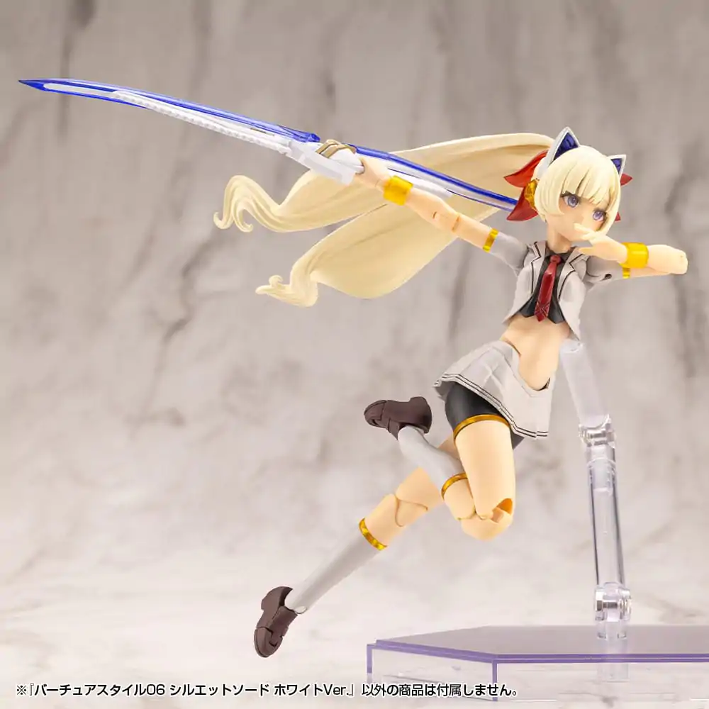 Kotobukiya M.S.G. Model Kit Accessory Set Virtuous Style 06 Silhouette Sword White Ver. product photo
