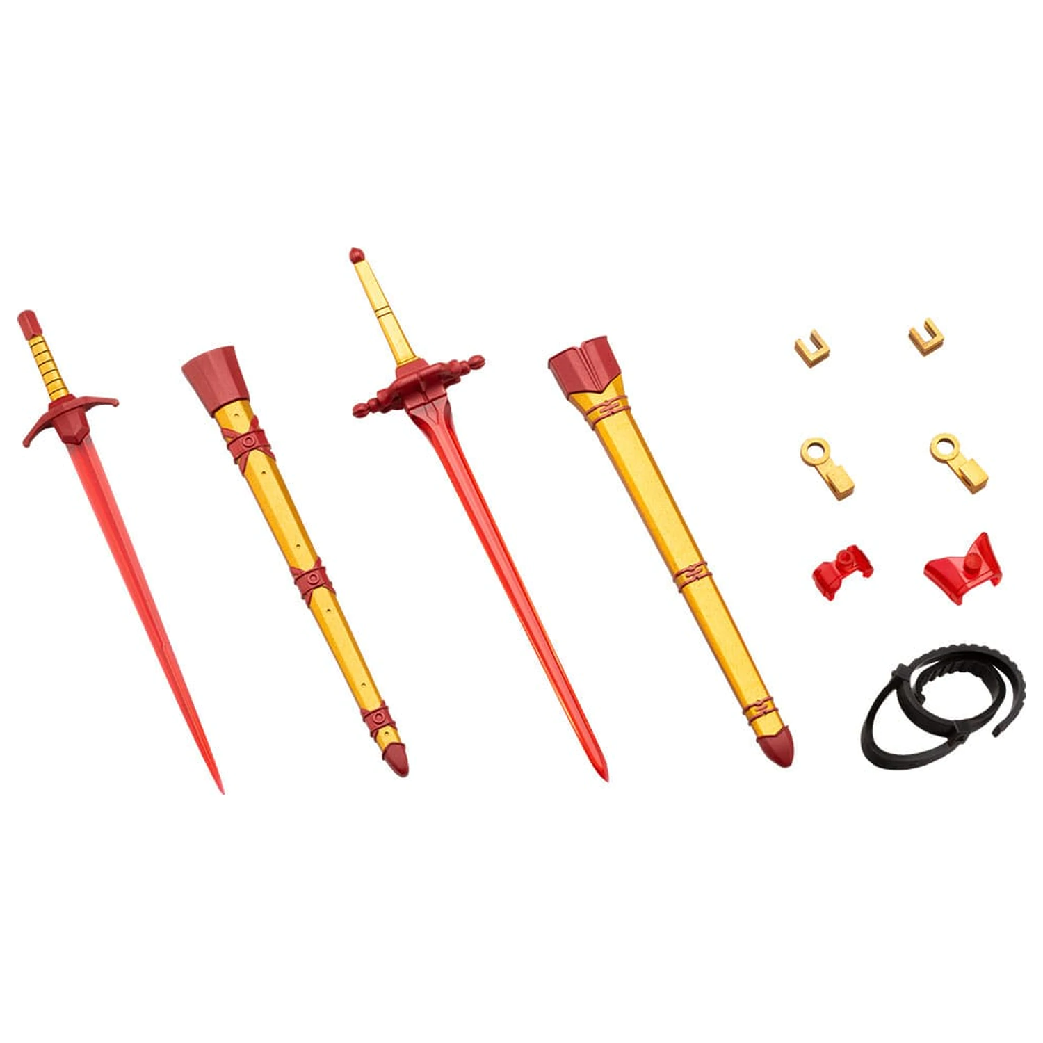 Kotobukiya M.S.G. Model Kit Accessory Set Virtuous Style 09 Sword Set A Flamerite Ver. product photo
