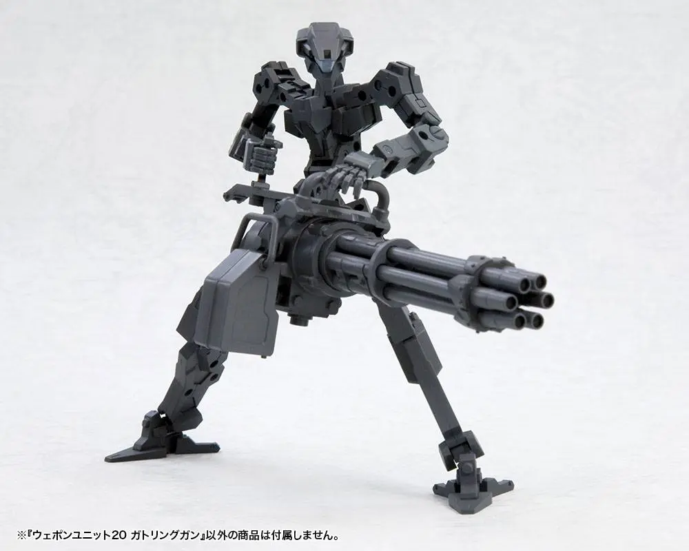 Kotobukiya M.S.G. Model Kit Accesoory Set Weapon Unit 20 Gatling Gun product photo