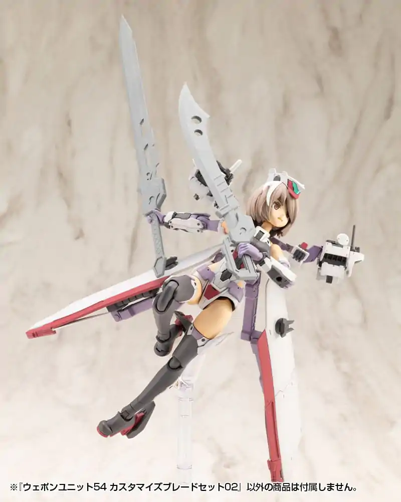 Kotobukiya M.S.G. Model Kit Accessory Set Weapon Unit 54 Customized Blade Set 02 product photo