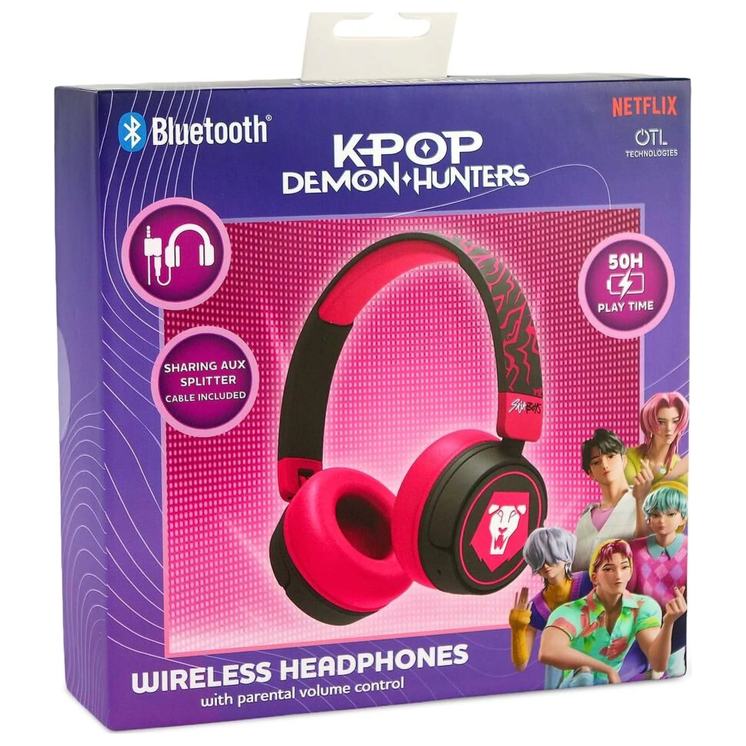 Kpop Demon Hunter Saja Boys core headphones product photo