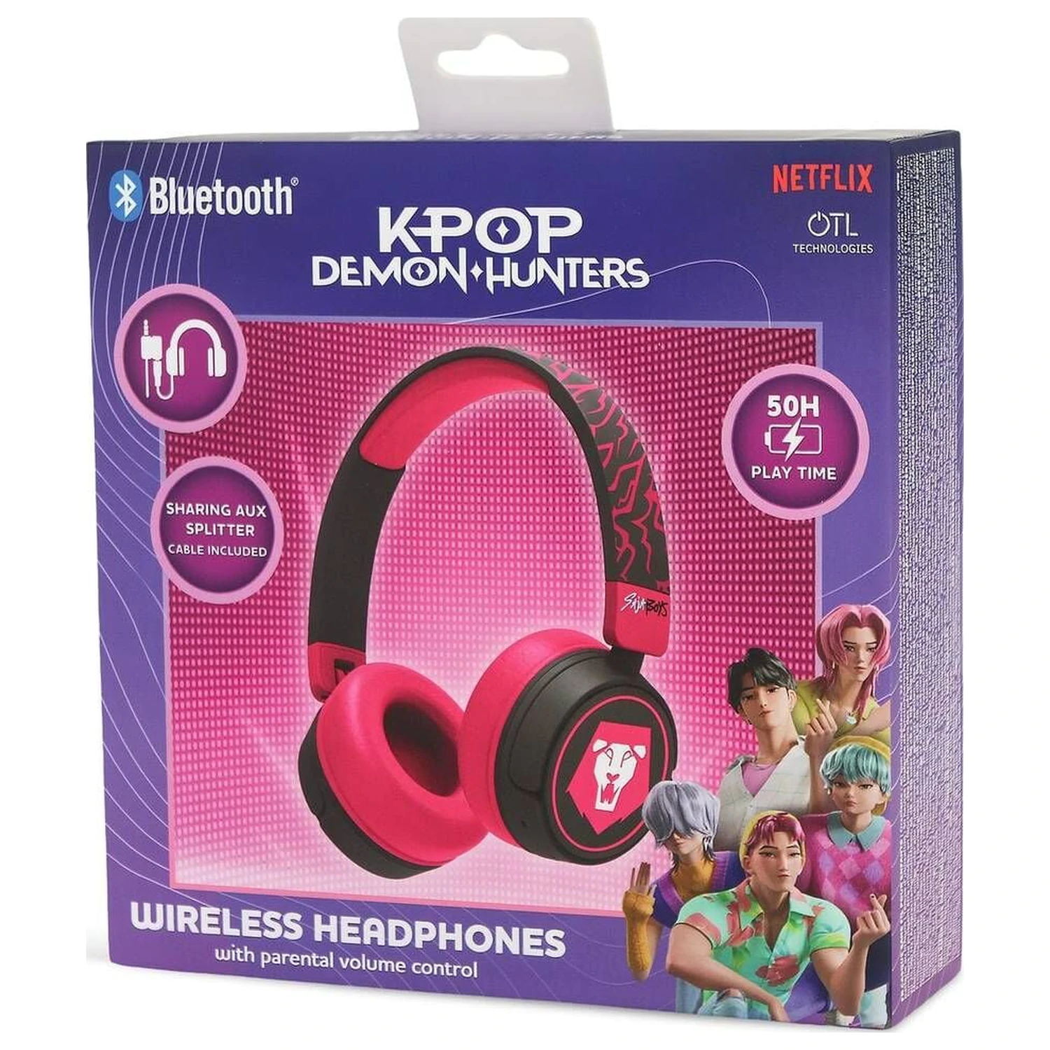 Kpop Demon Hunter Saja Boys core headphones product photo
