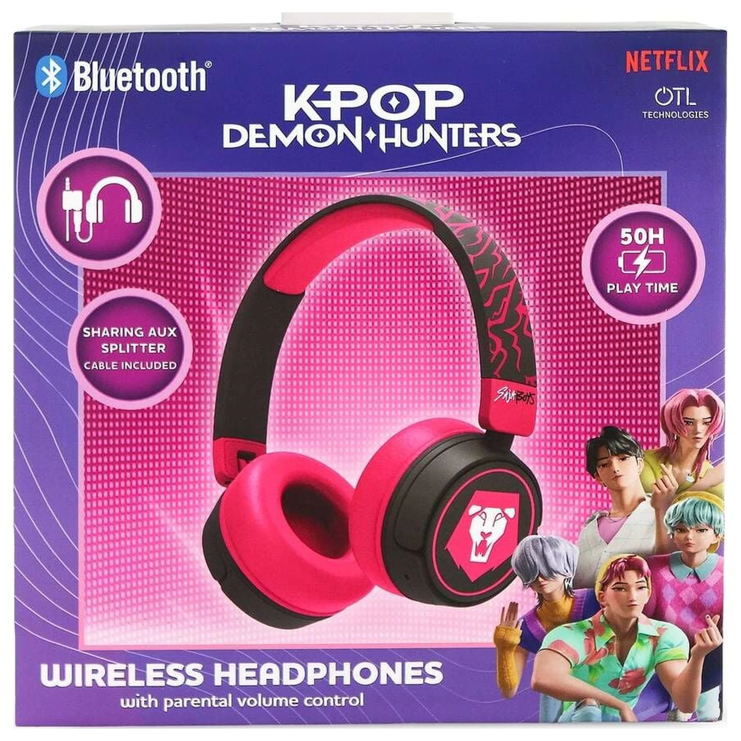 Kpop Demon Hunter Saja Boys core headphones product photo
