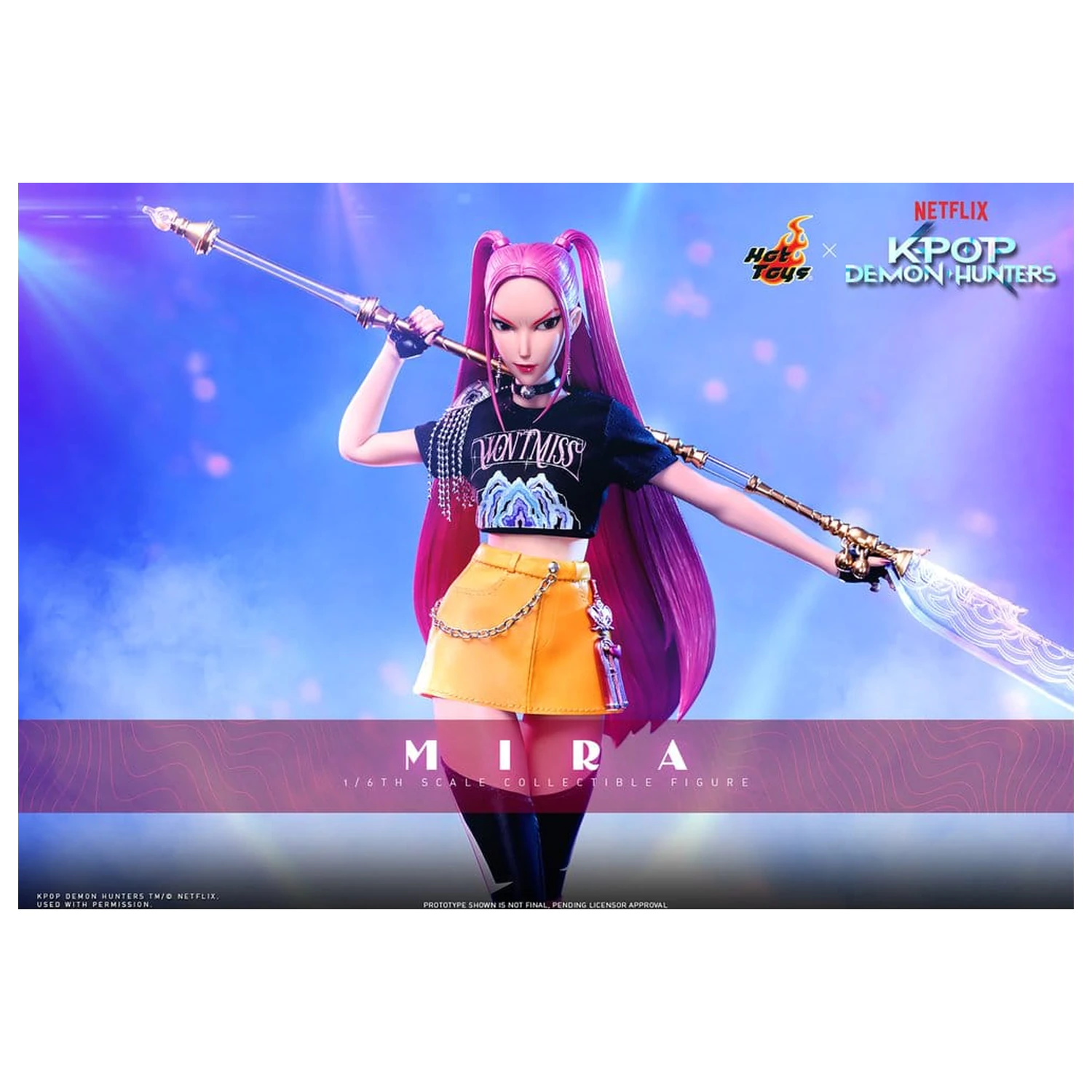 KPop Demon Hunters Action Figure 1/6 Mira 28 cm product photo
