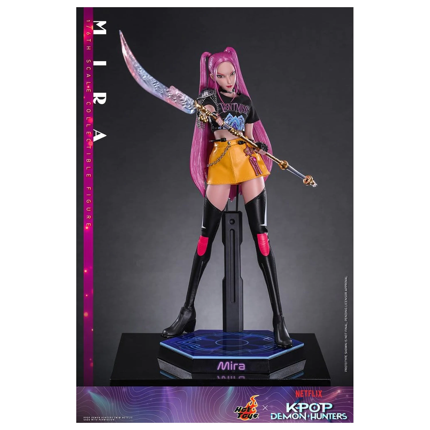 KPop Demon Hunters Action Figure 1/6 Mira 28 cm product photo