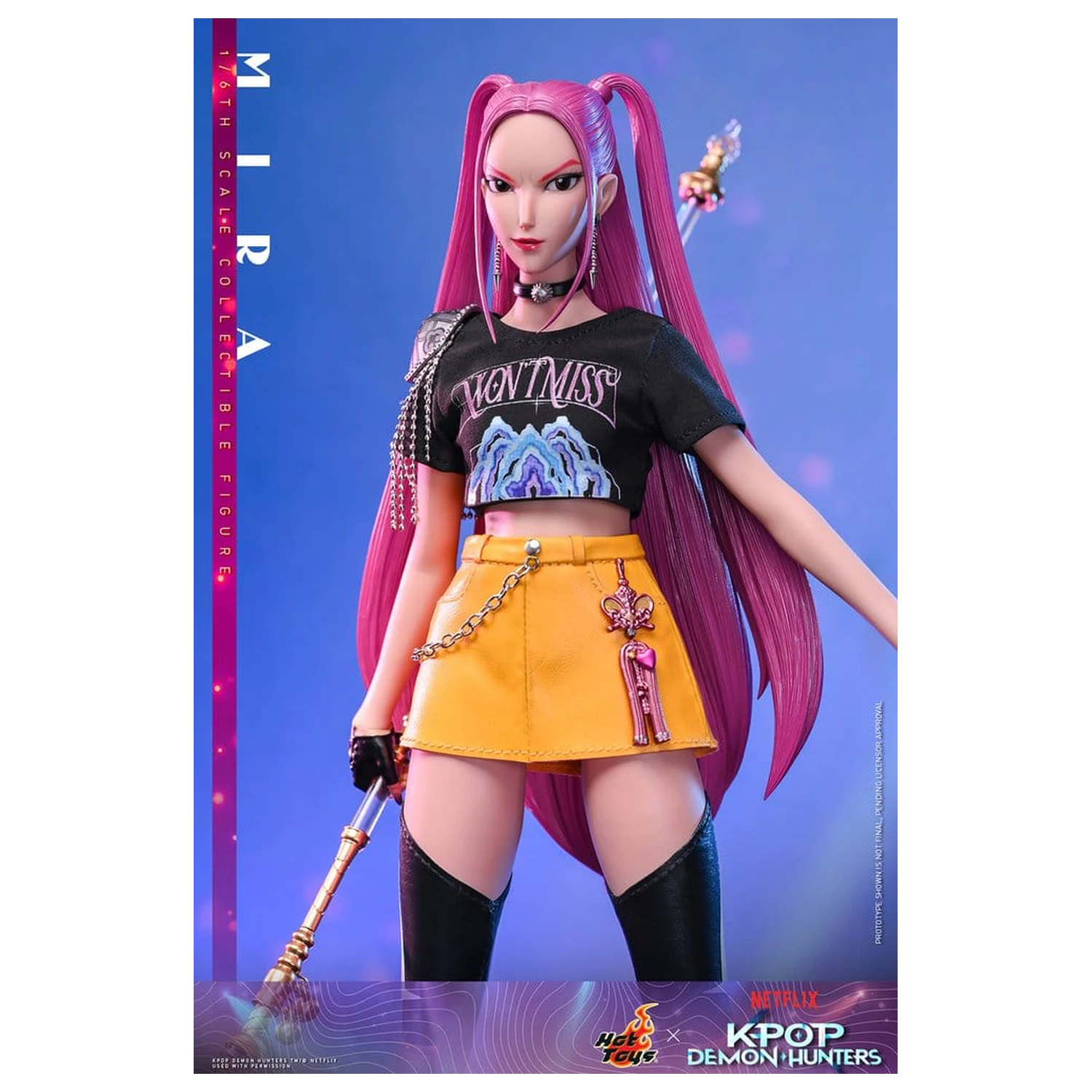 KPop Demon Hunters Action Figure 1/6 Mira 28 cm product photo