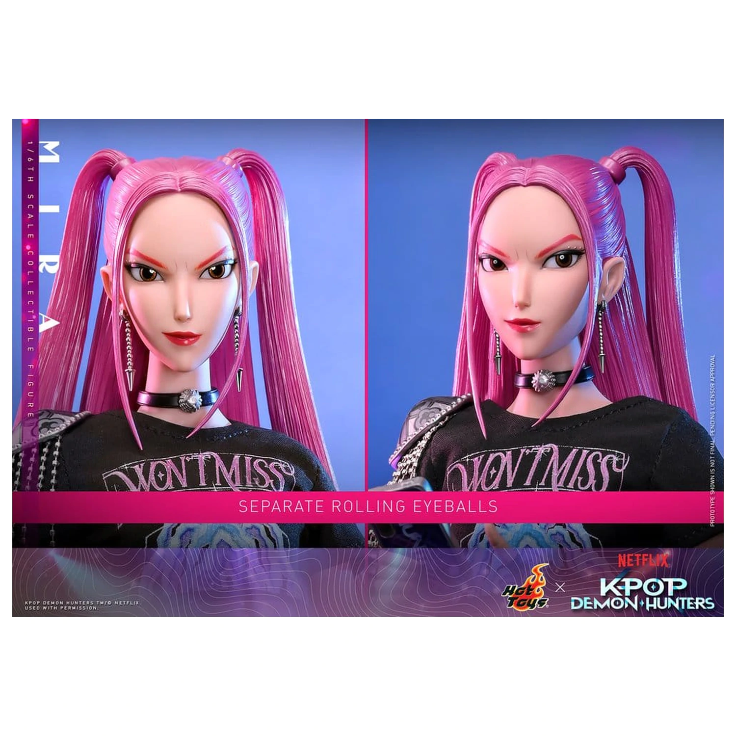 KPop Demon Hunters Action Figure 1/6 Mira 28 cm product photo