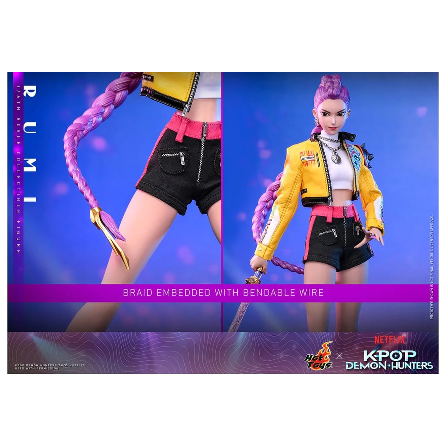 KPop Demon Hunters Action Figure 1/6 Rumi 28 cm product photo