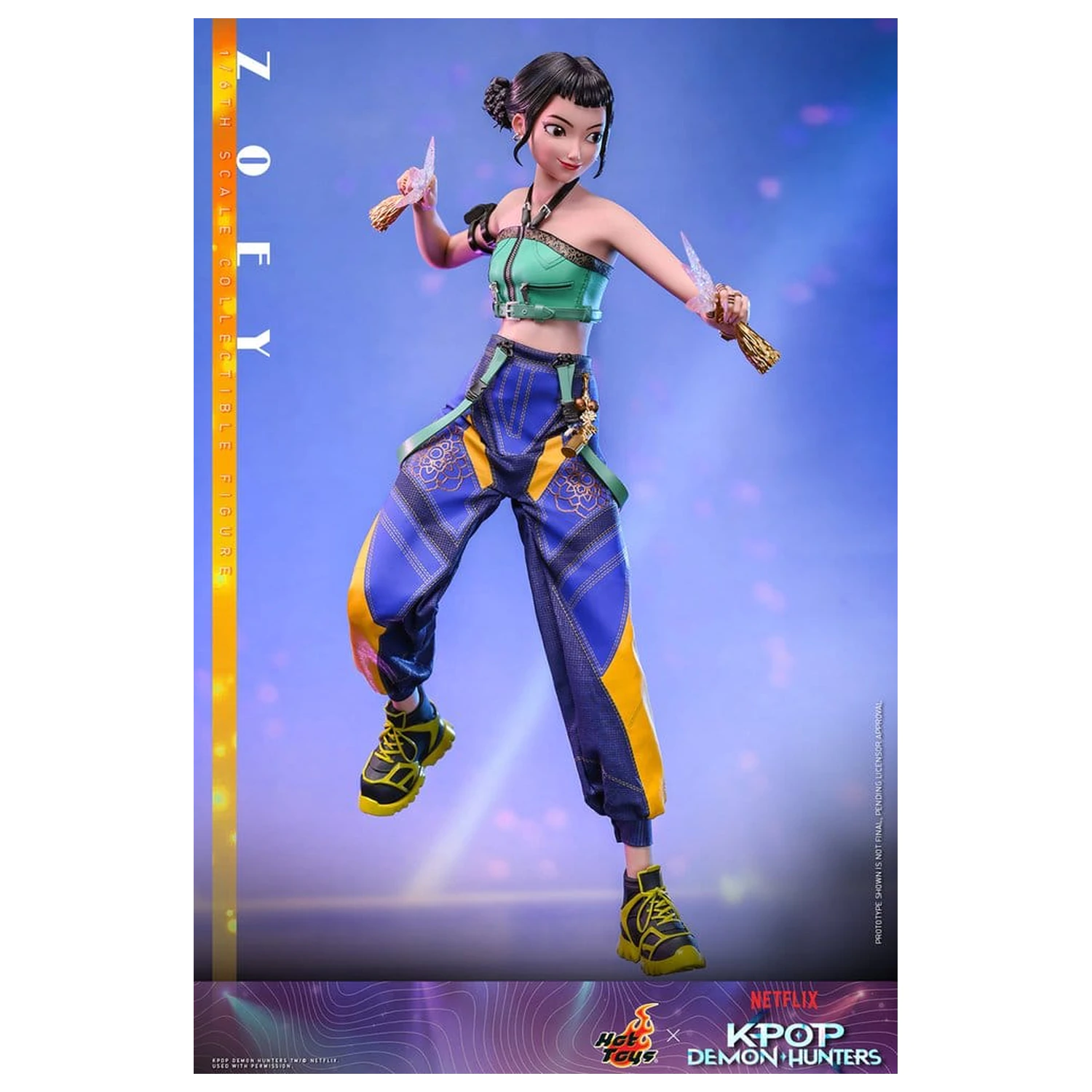 KPop Demon Hunters Action Figure 1/6 Zoey 27 cm product photo