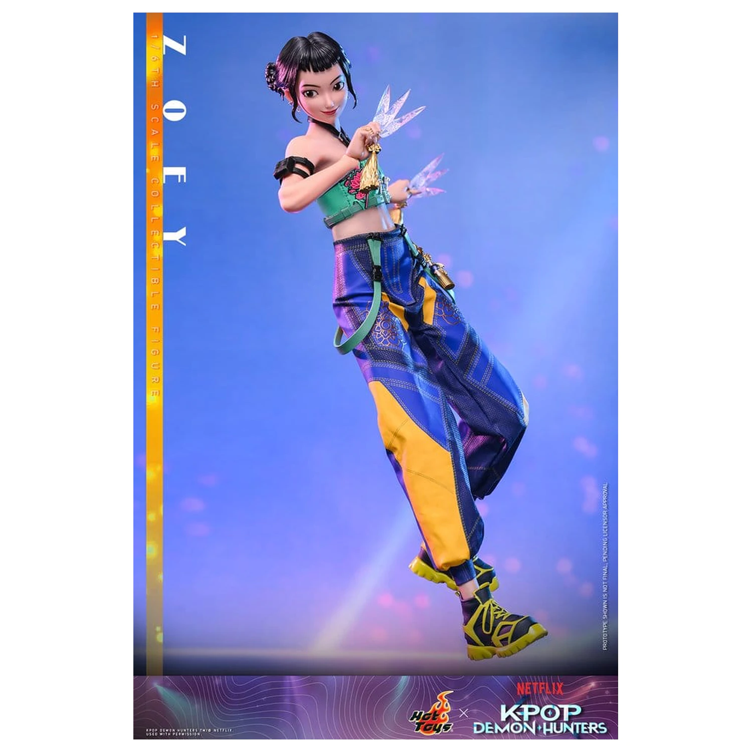 KPop Demon Hunters Action Figure 1/6 Zoey 27 cm product photo
