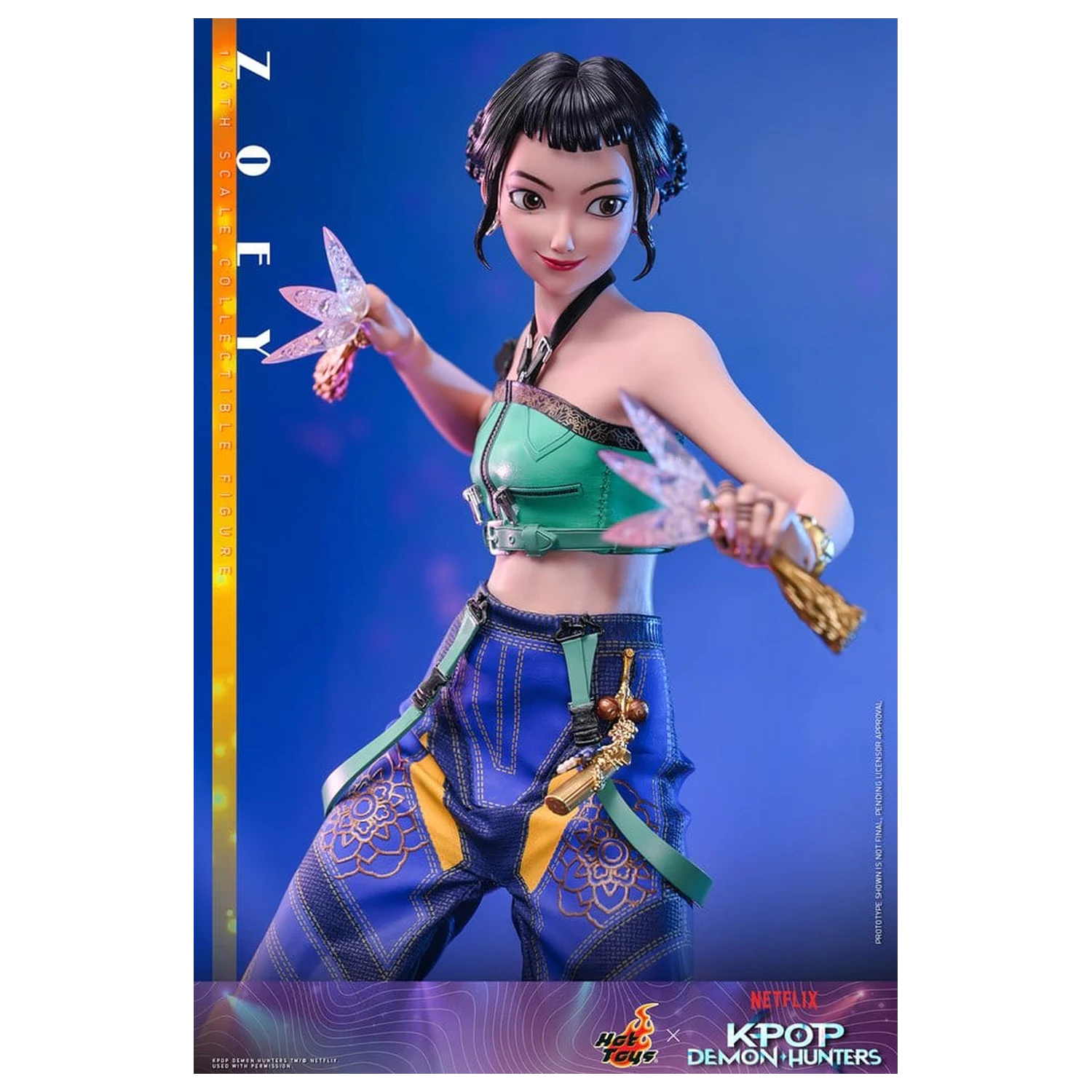 KPop Demon Hunters Action Figure 1/6 Zoey 27 cm product photo