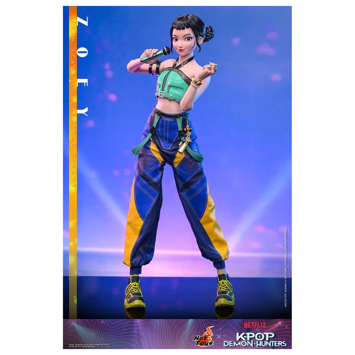 KPop Demon Hunters Action Figure 1/6 Zoey 27 cm product photo