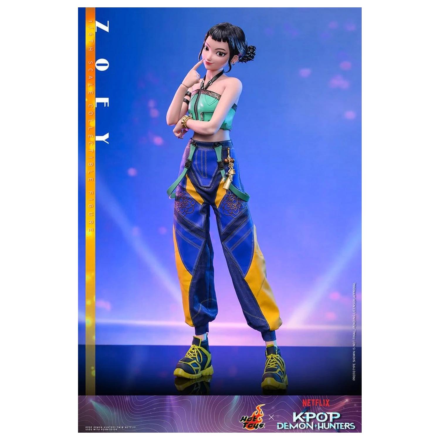 KPop Demon Hunters Action Figure 1/6 Zoey 27 cm product photo