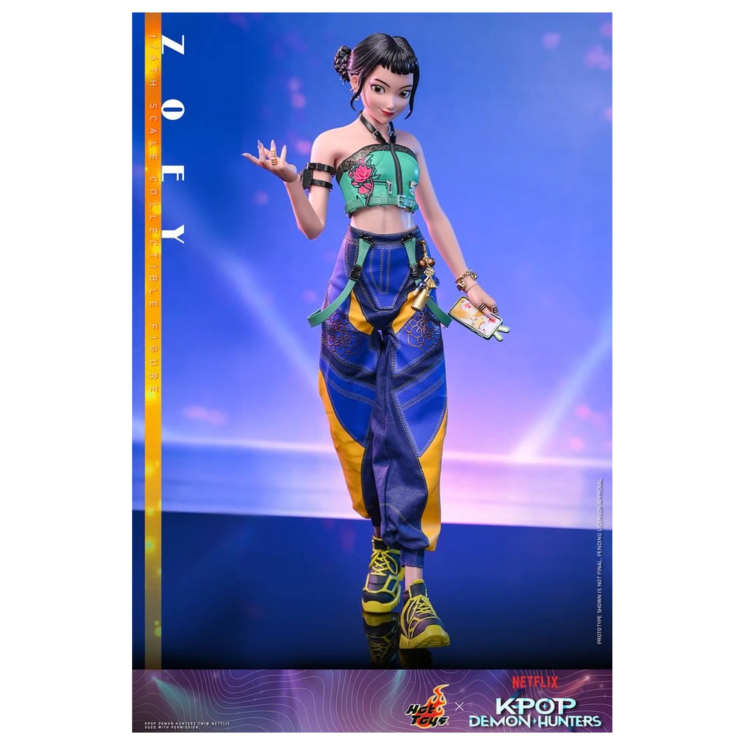 KPop Demon Hunters Action Figure 1/6 Zoey 27 cm product photo