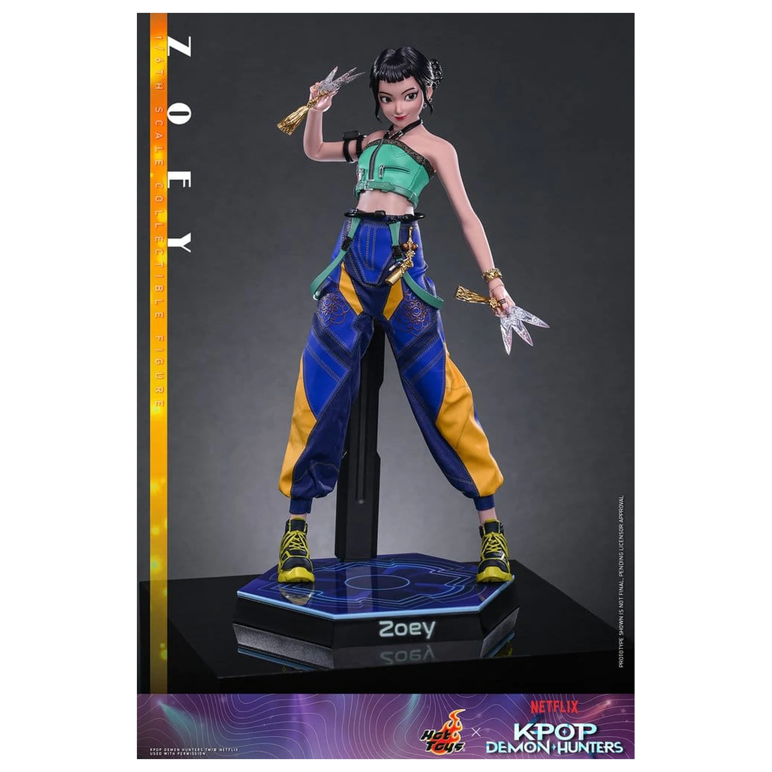 KPop Demon Hunters Action Figure 1/6 Zoey 27 cm product photo