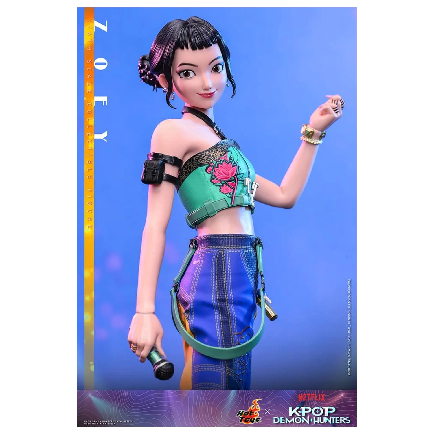 KPop Demon Hunters Action Figure 1/6 Zoey 27 cm product photo