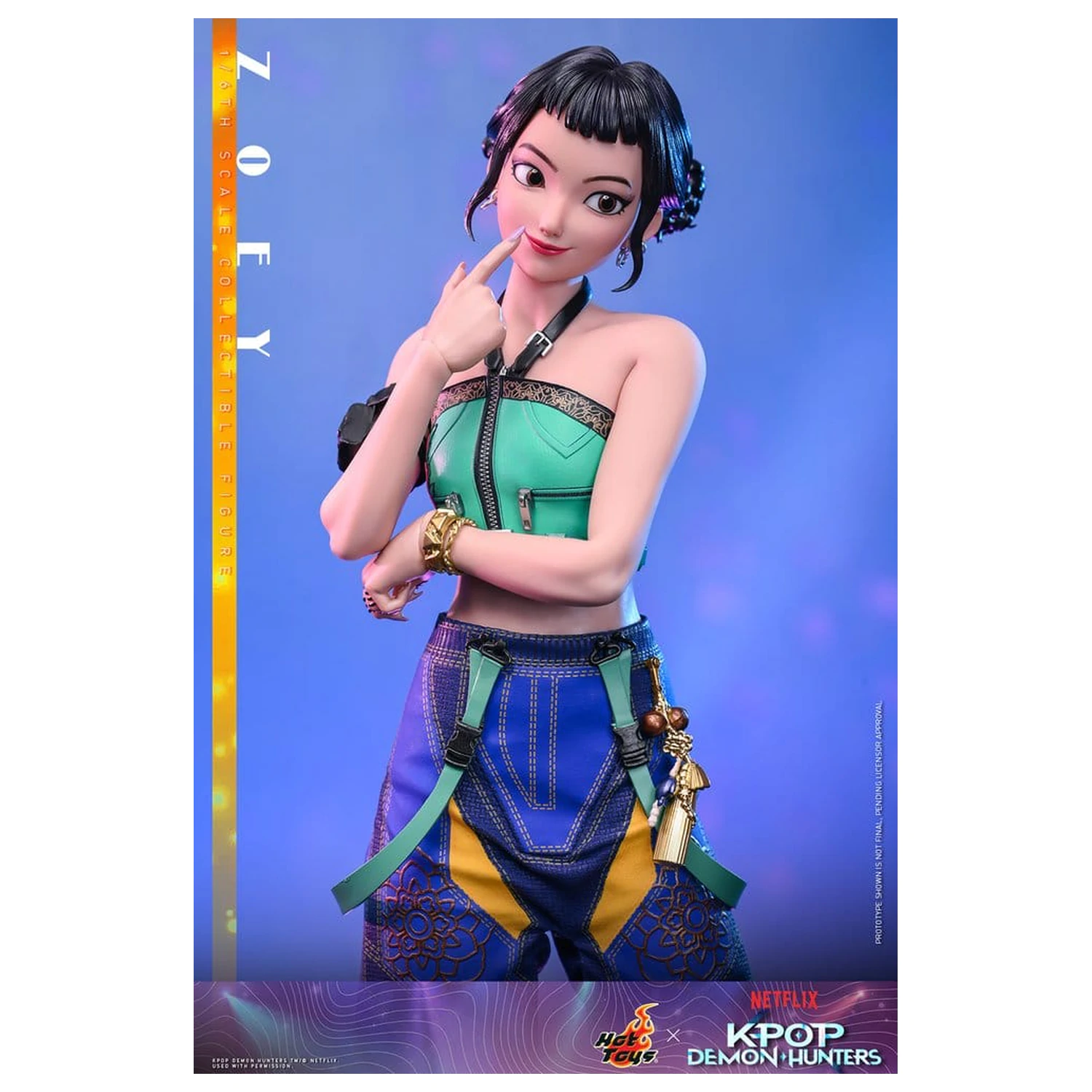 KPop Demon Hunters Action Figure 1/6 Zoey 27 cm product photo