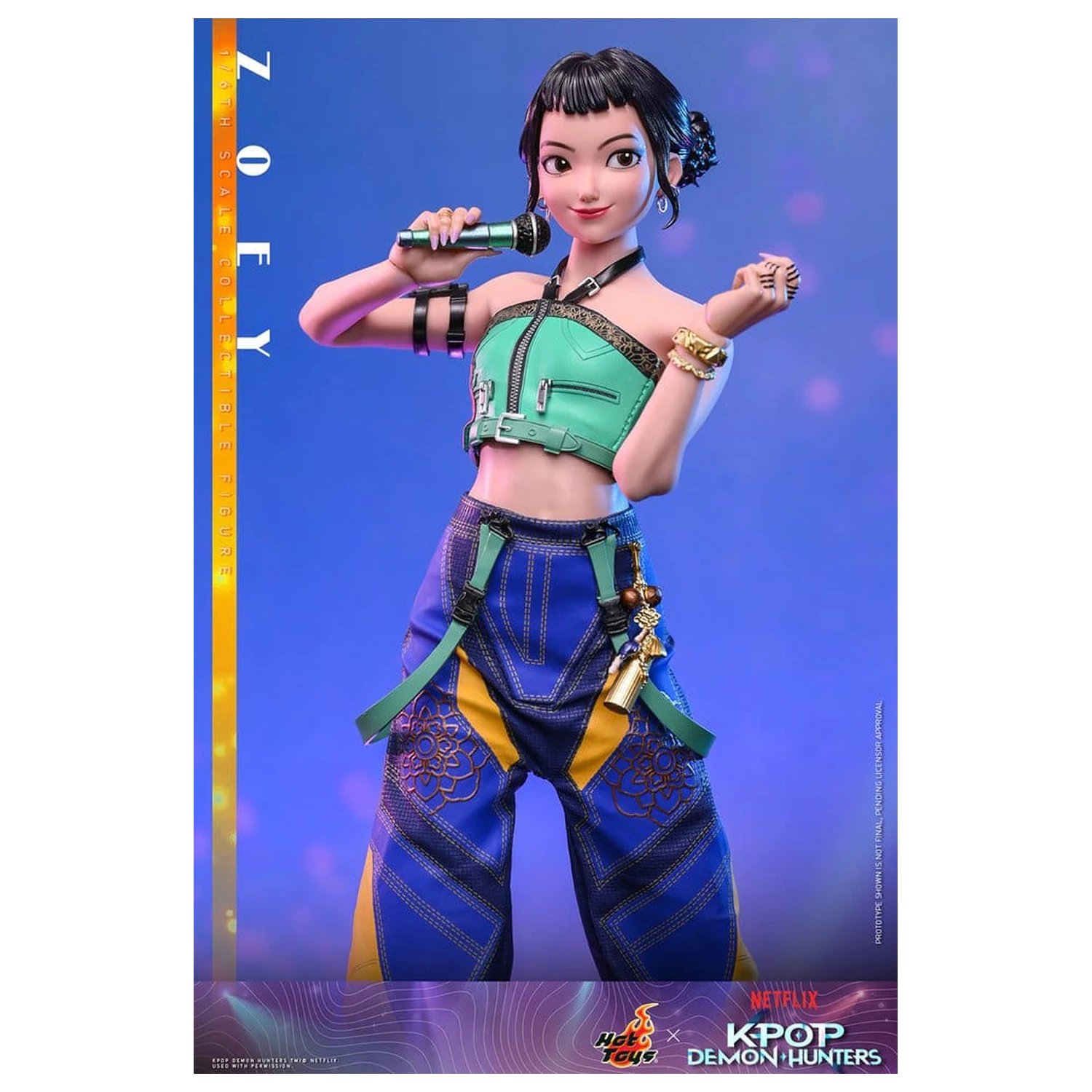 KPop Demon Hunters Action Figure 1/6 Zoey 27 cm product photo