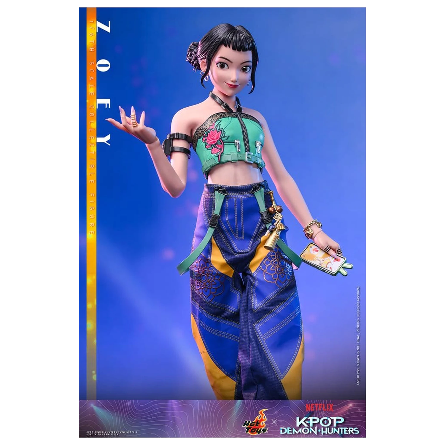 KPop Demon Hunters Action Figure 1/6 Zoey 27 cm product photo