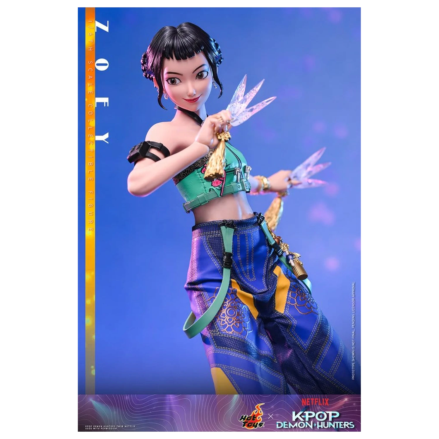 KPop Demon Hunters Action Figure 1/6 Zoey 27 cm product photo