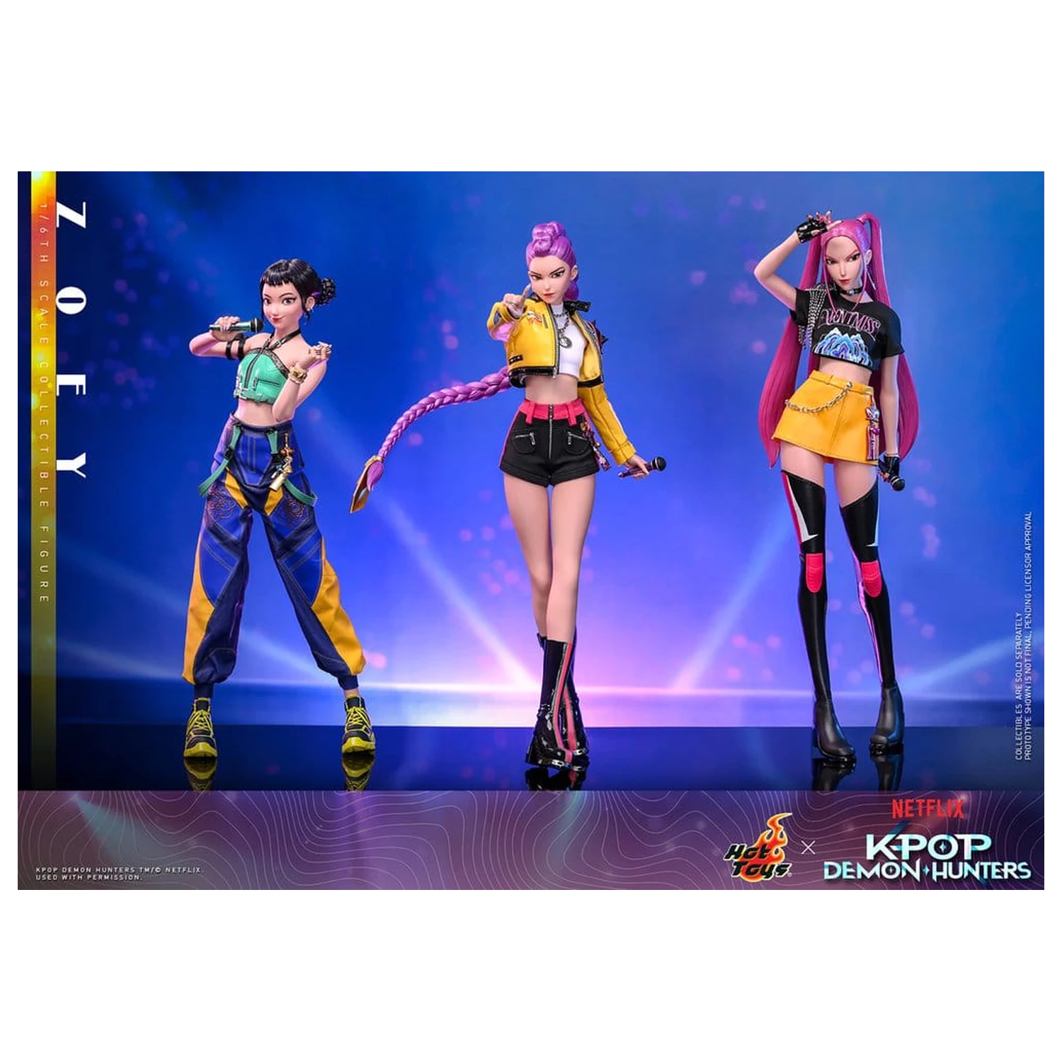 KPop Demon Hunters Action Figure 1/6 Zoey 27 cm product photo