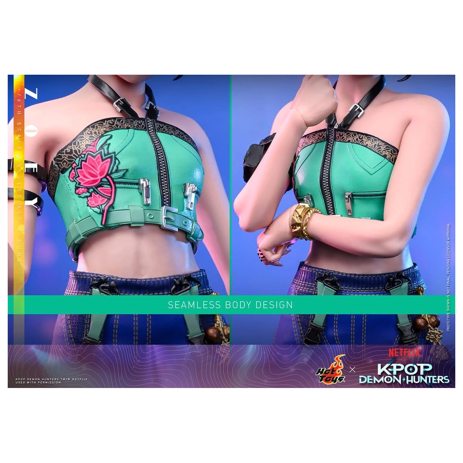 KPop Demon Hunters Action Figure 1/6 Zoey 27 cm product photo
