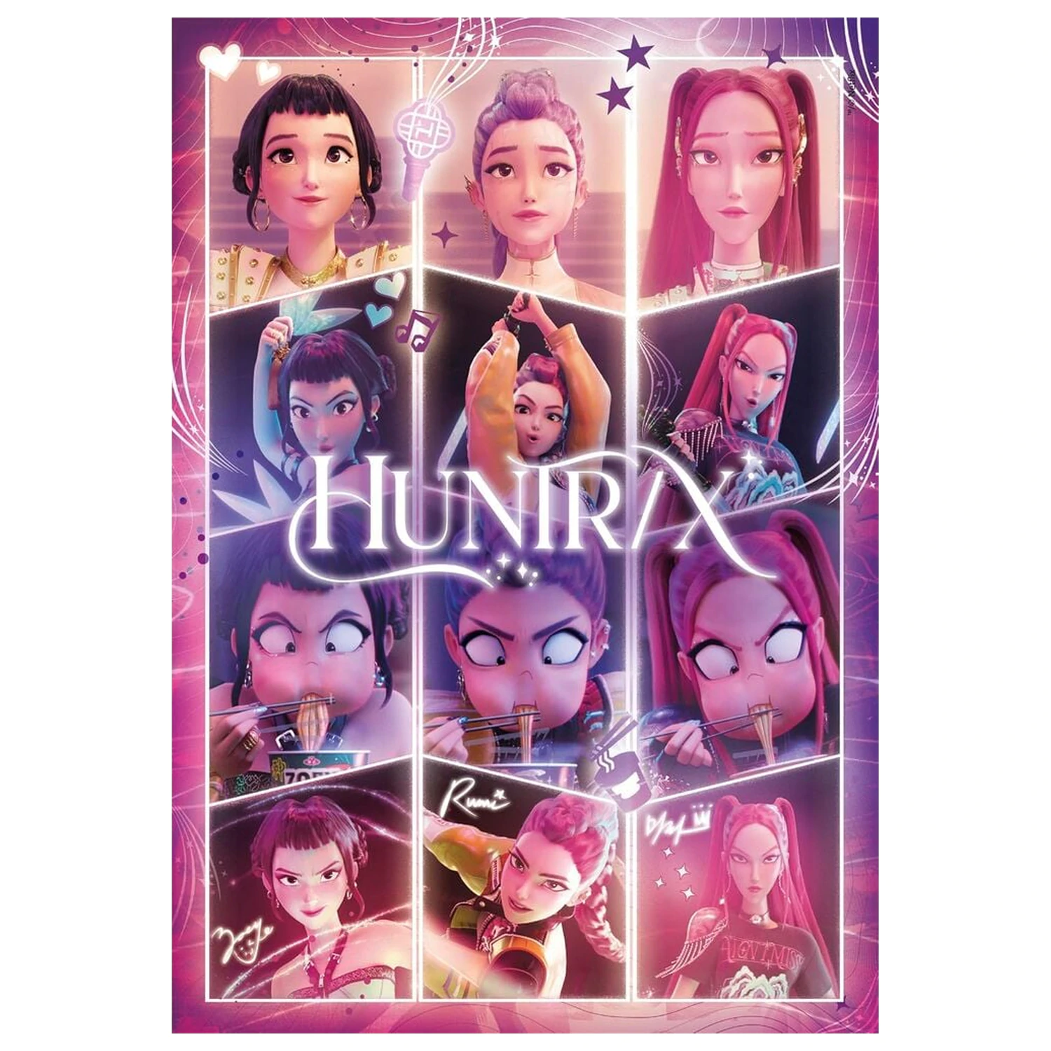 Kpop Demon Hunters 2 puzzle 104pcs product photo