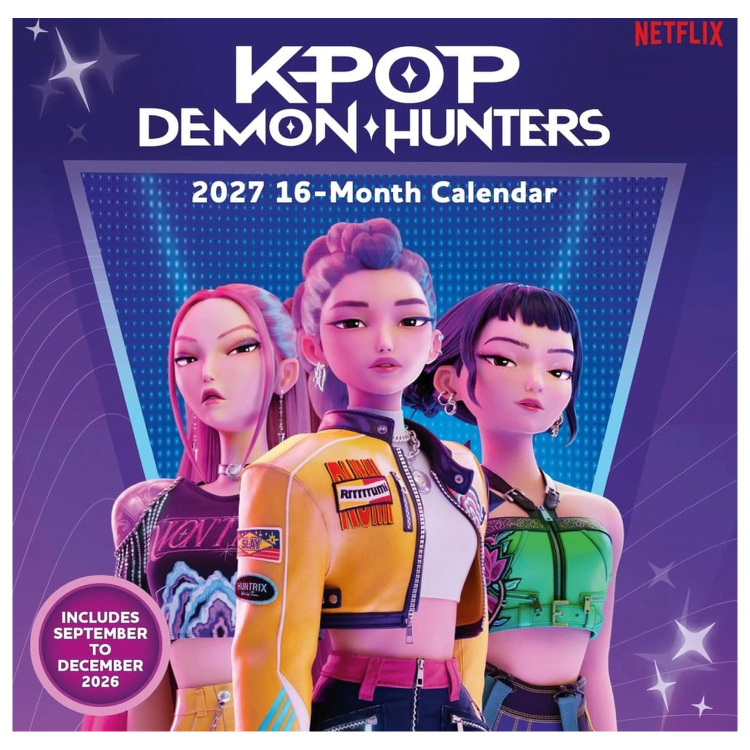 KPop Demon Hunters (2027) Wall Calendar product photo