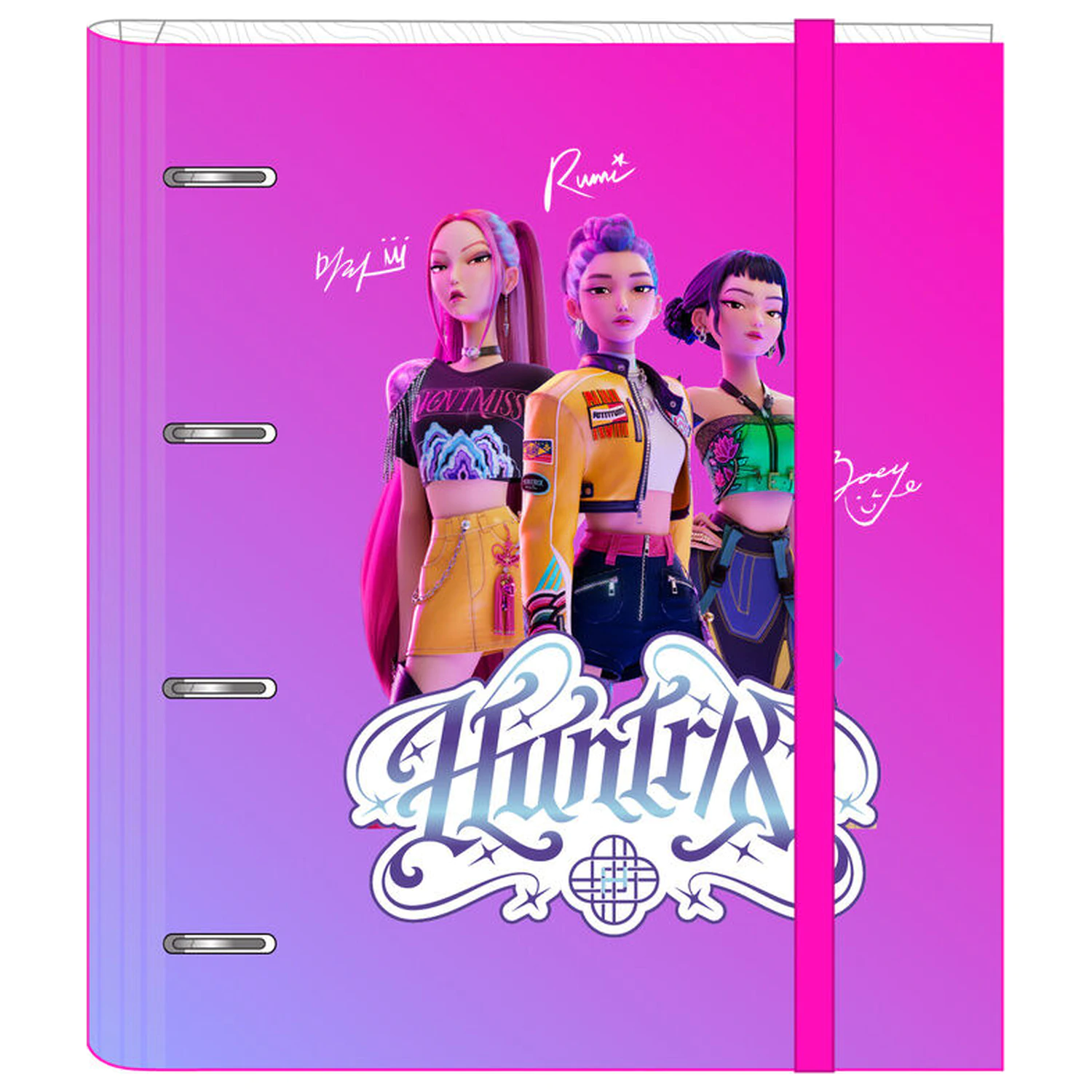 Kpop Demon Hunters 4-ring binder product photo