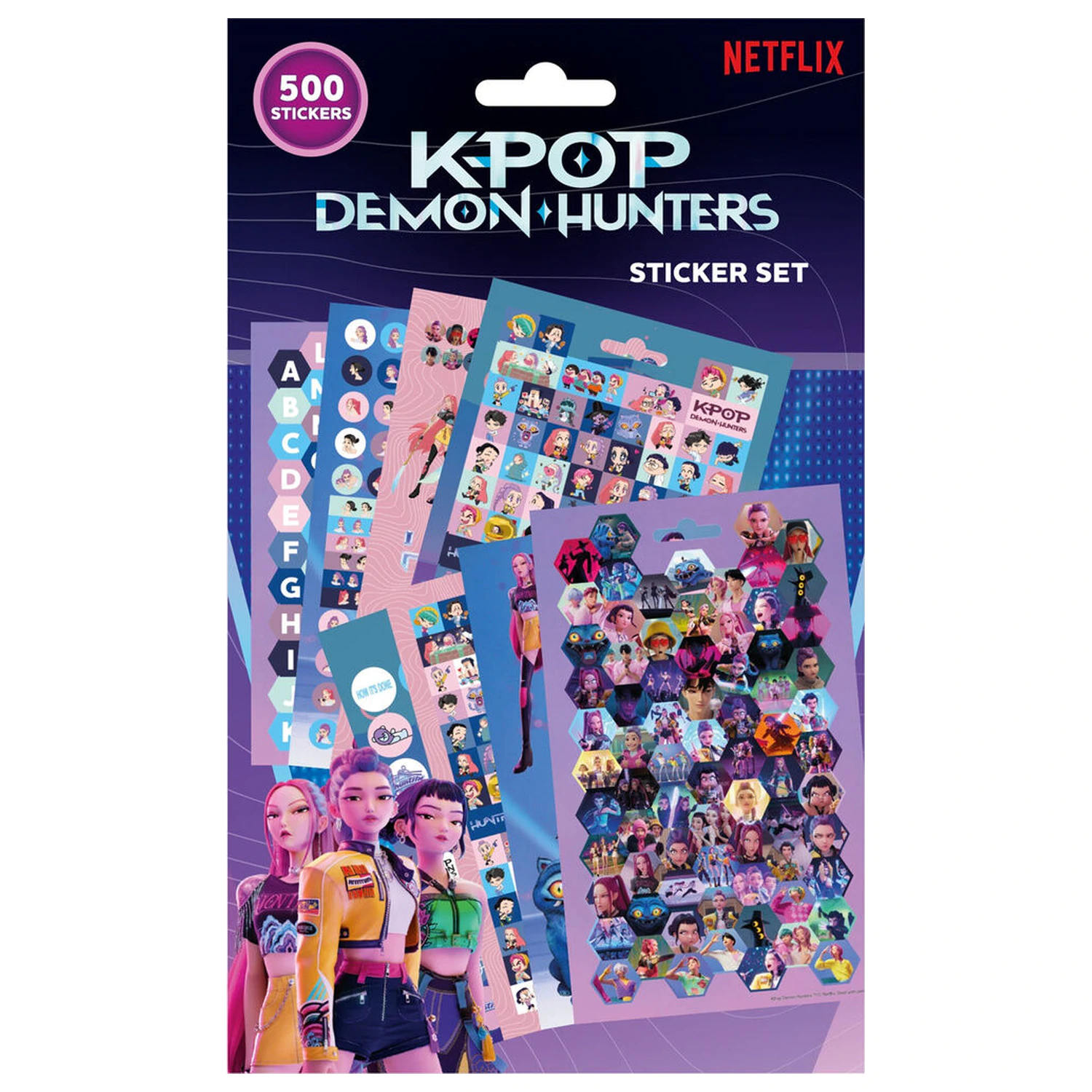 KPop Demon Hunters stickers 500pcs product photo