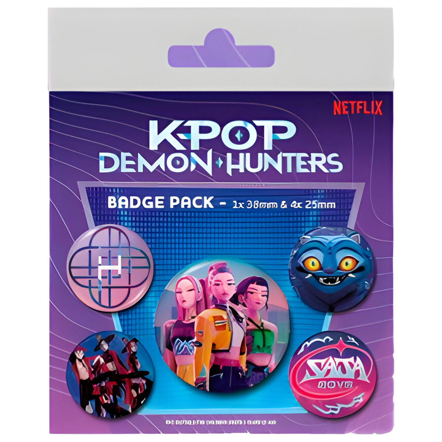 KPop Demon Hunters pack 5 badge product photo