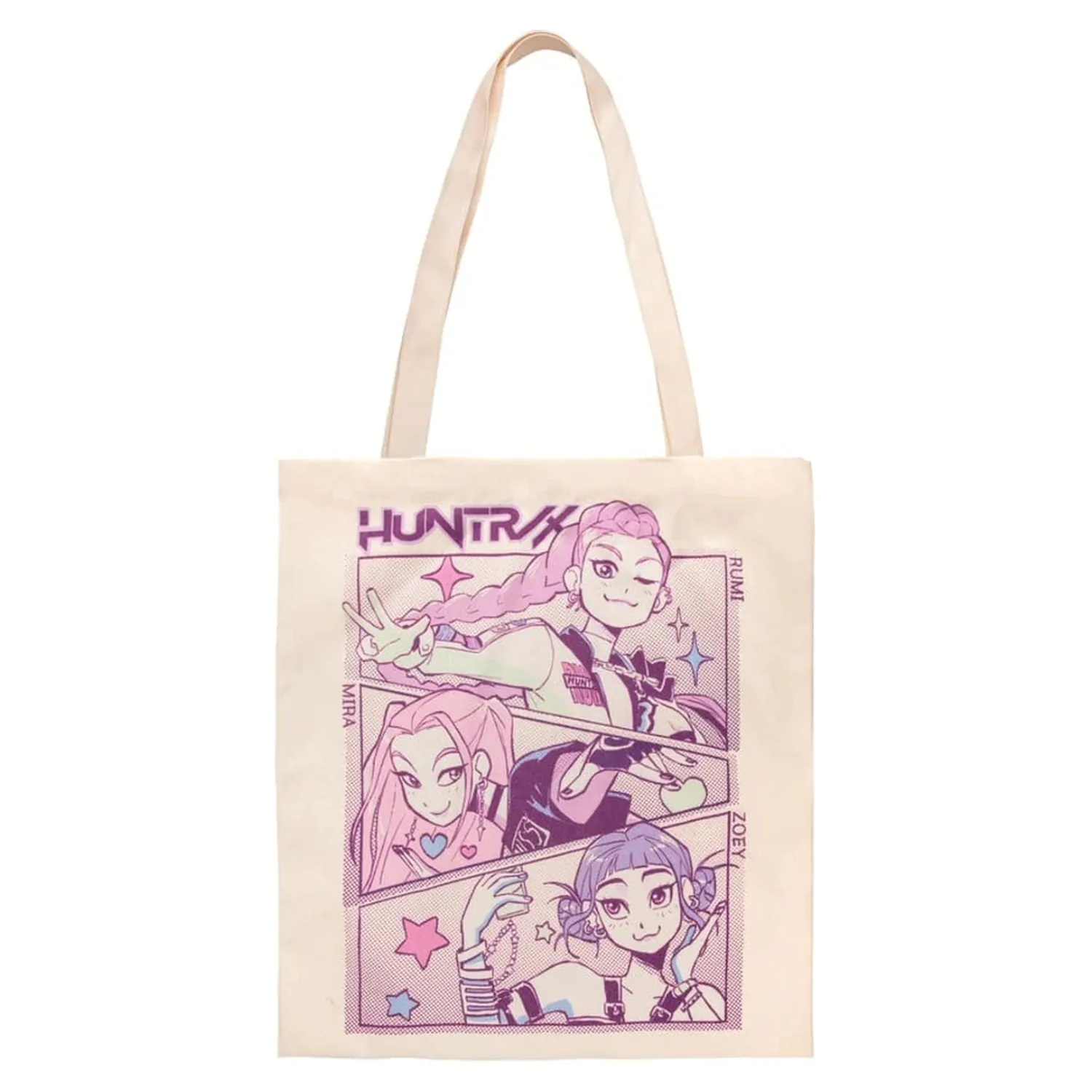KPop Demon Hunters Tote Bag A battle for the fans product photo