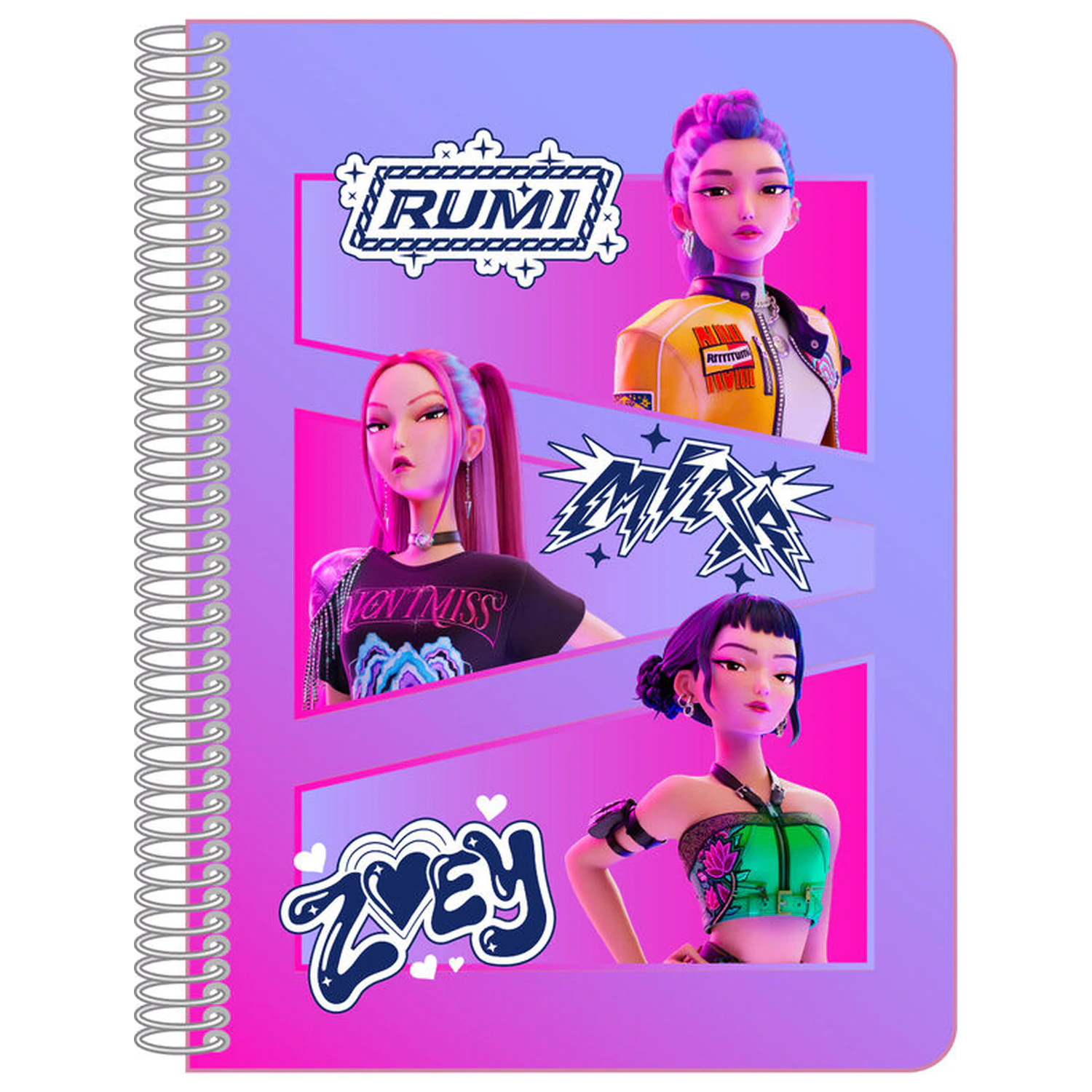 Kpop Demon Hunters A5 notebook product photo