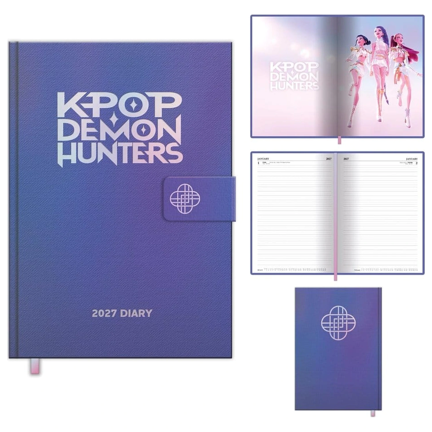 KPop Demon Hunters A5 Diary 2027 product photo
