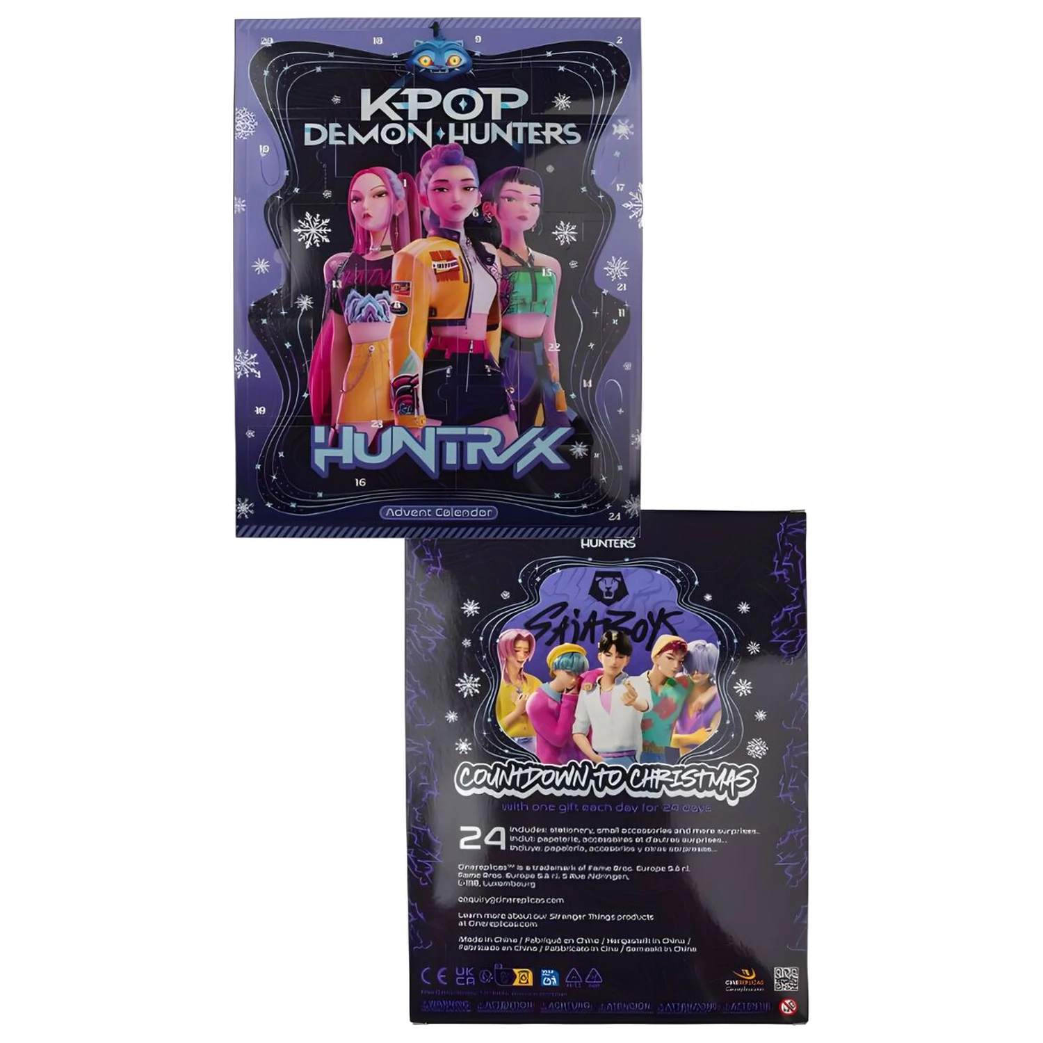 KPop Demon Hunters advent calendar product photo