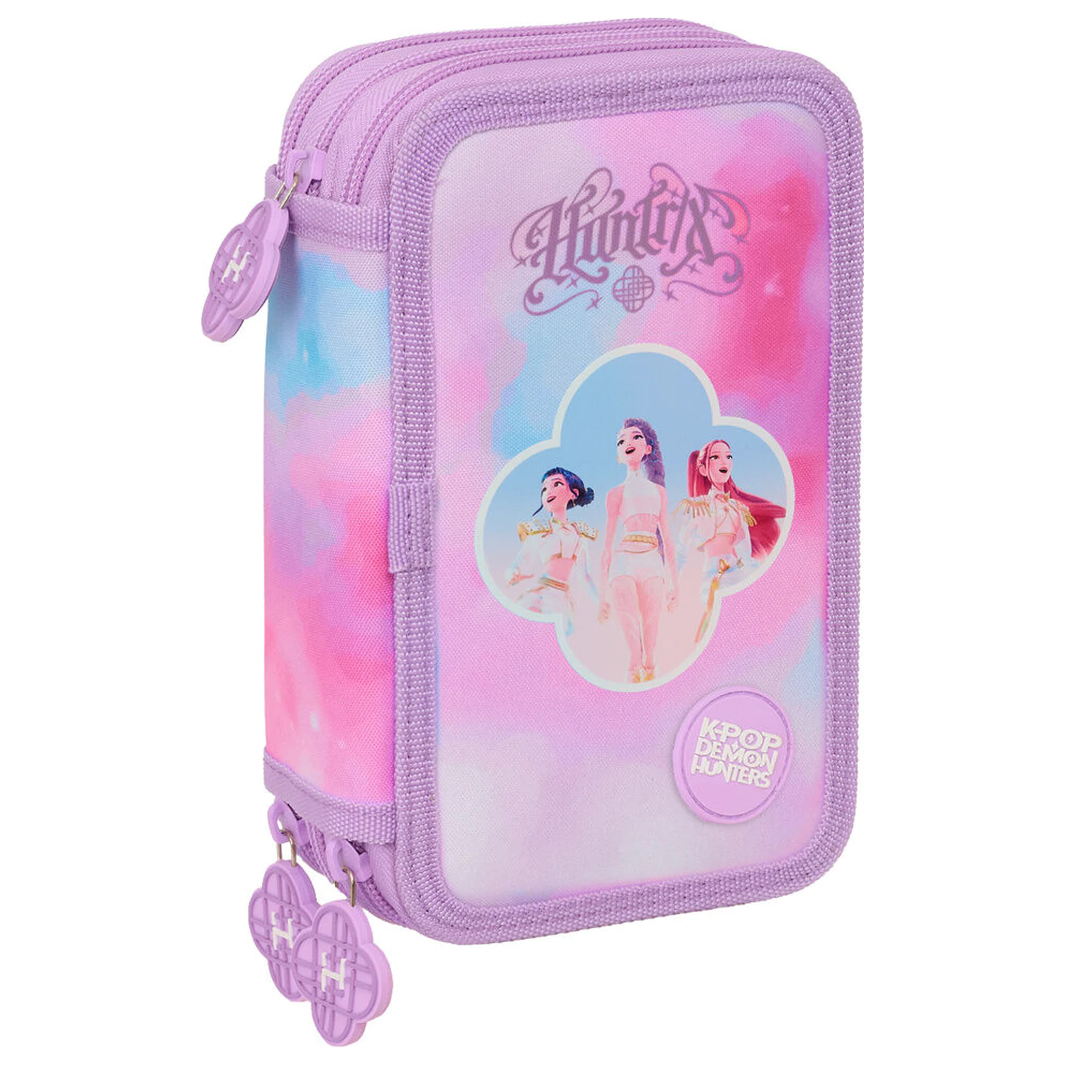 Demon Hunters Kpop Artist triple pencil case 37pcs product photo