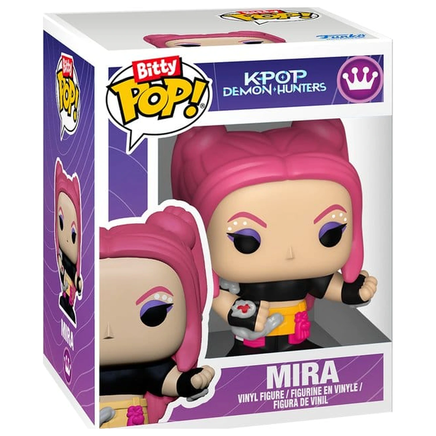 KPop Demon Hunters Bitty Funko POP! Stages Vinyl Figure Mira 2,5 cm product photo