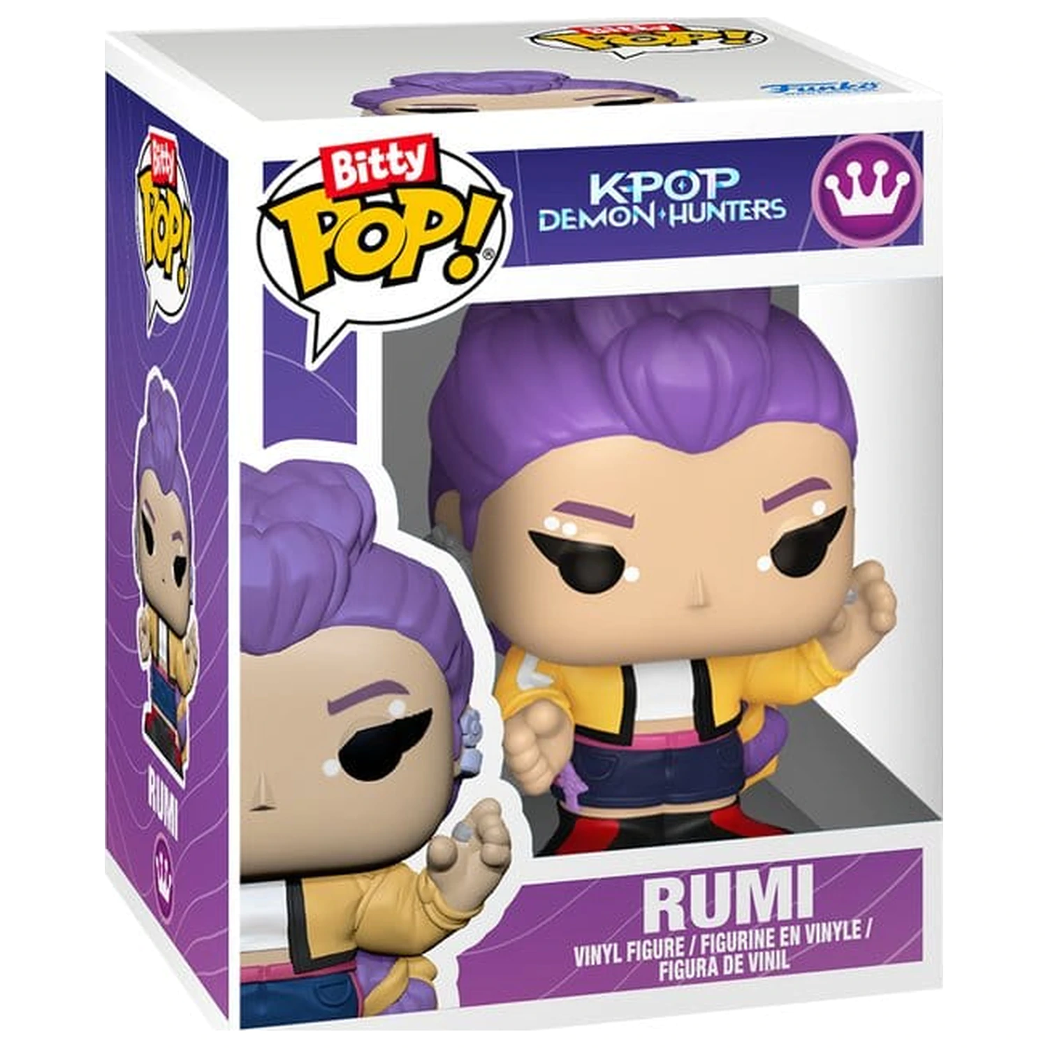 KPop Demon Hunters Bitty Funko POP! Stages Vinyl Figure Rumi 2,5 cm product photo