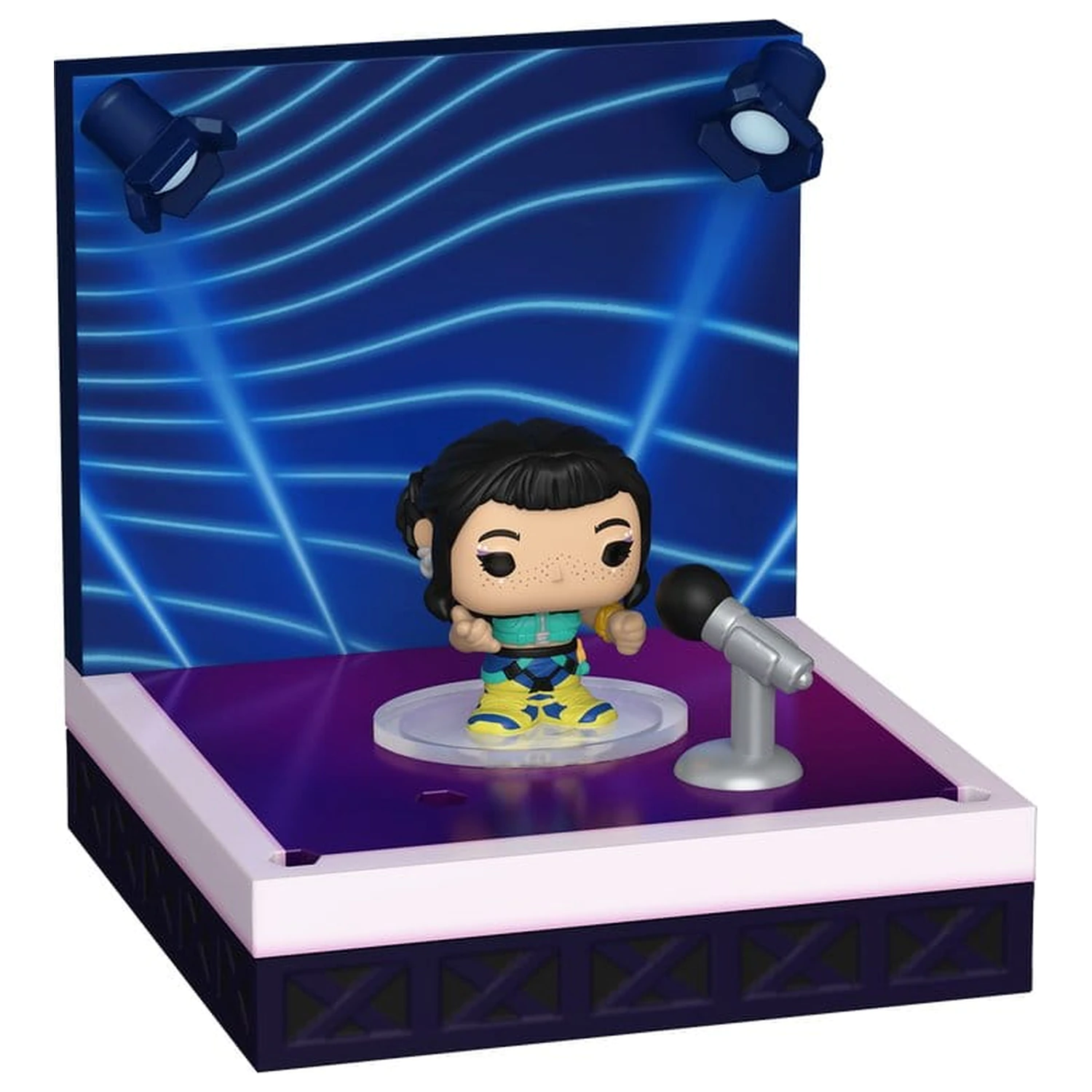 KPop Demon Hunters Bitty Funko POP! Stages Vinyl Figure Zoey 2,5 cm product photo