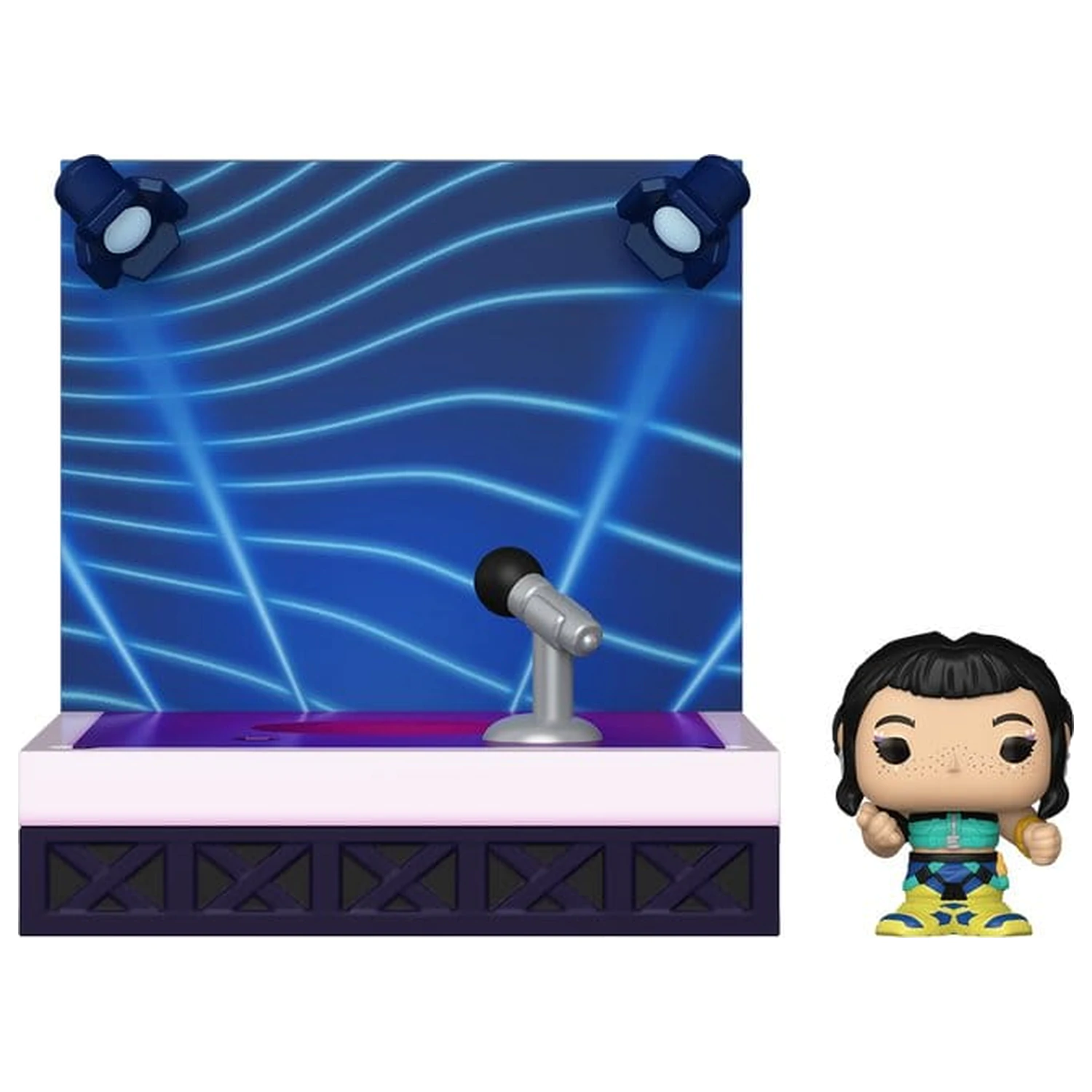 KPop Demon Hunters Bitty Funko POP! Stages Vinyl Figure Zoey 2,5 cm product photo