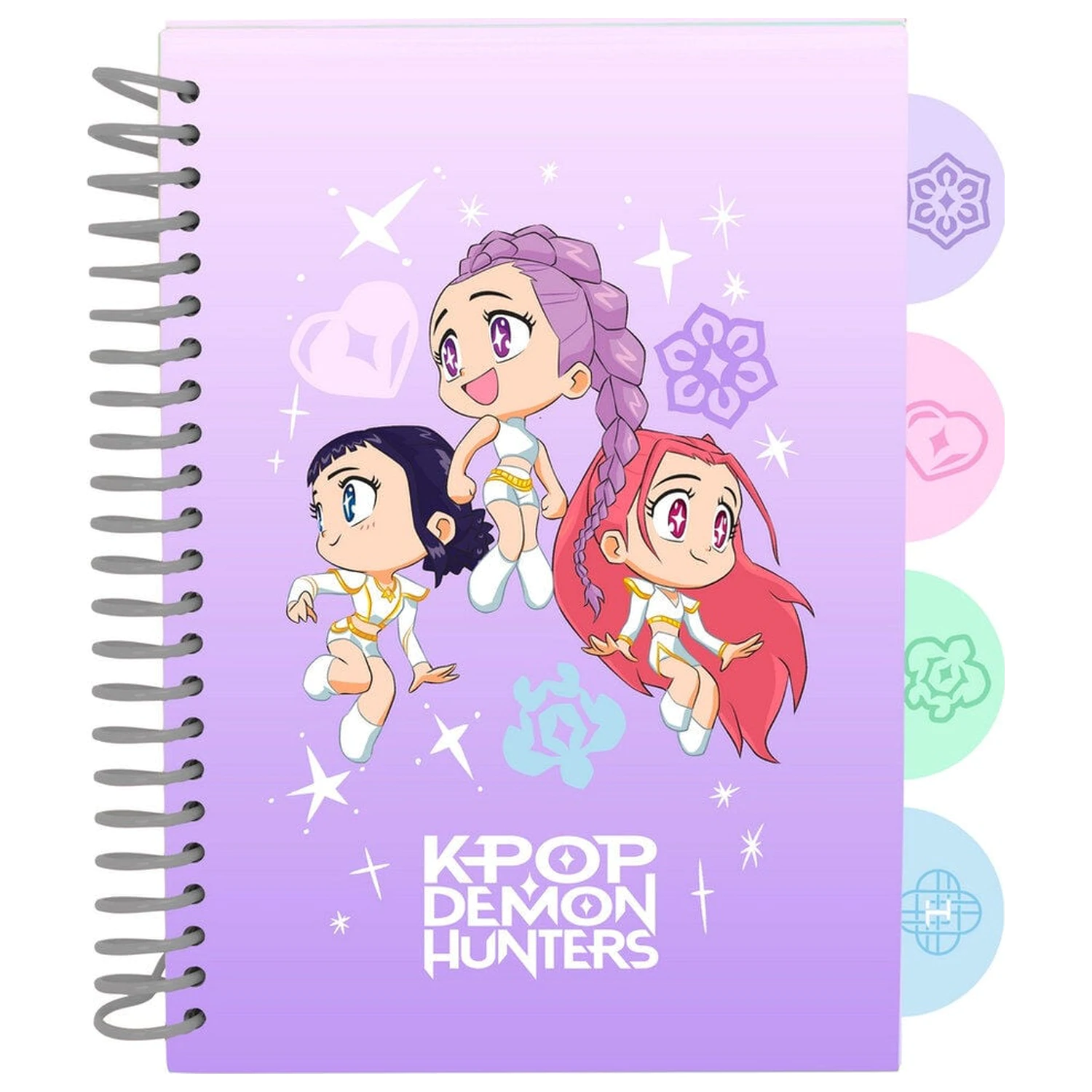 Kpop Demon Hunters Chibi A5 notebook product photo