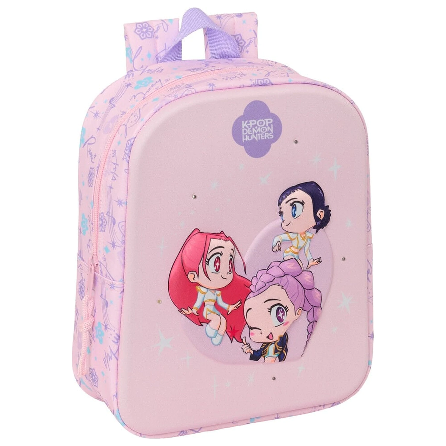 Kpop Demon Hunters Chibi LEDS 3D backpack 27cm product photo