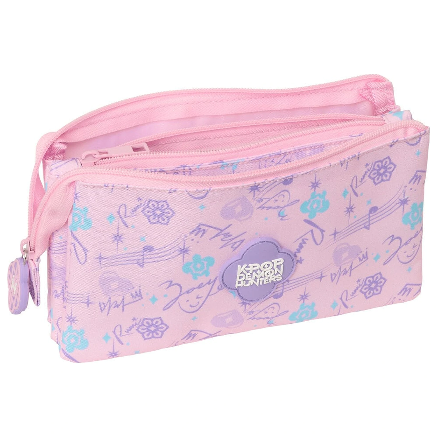 Kpop Demon Hunters Chibi triple pencil case product photo