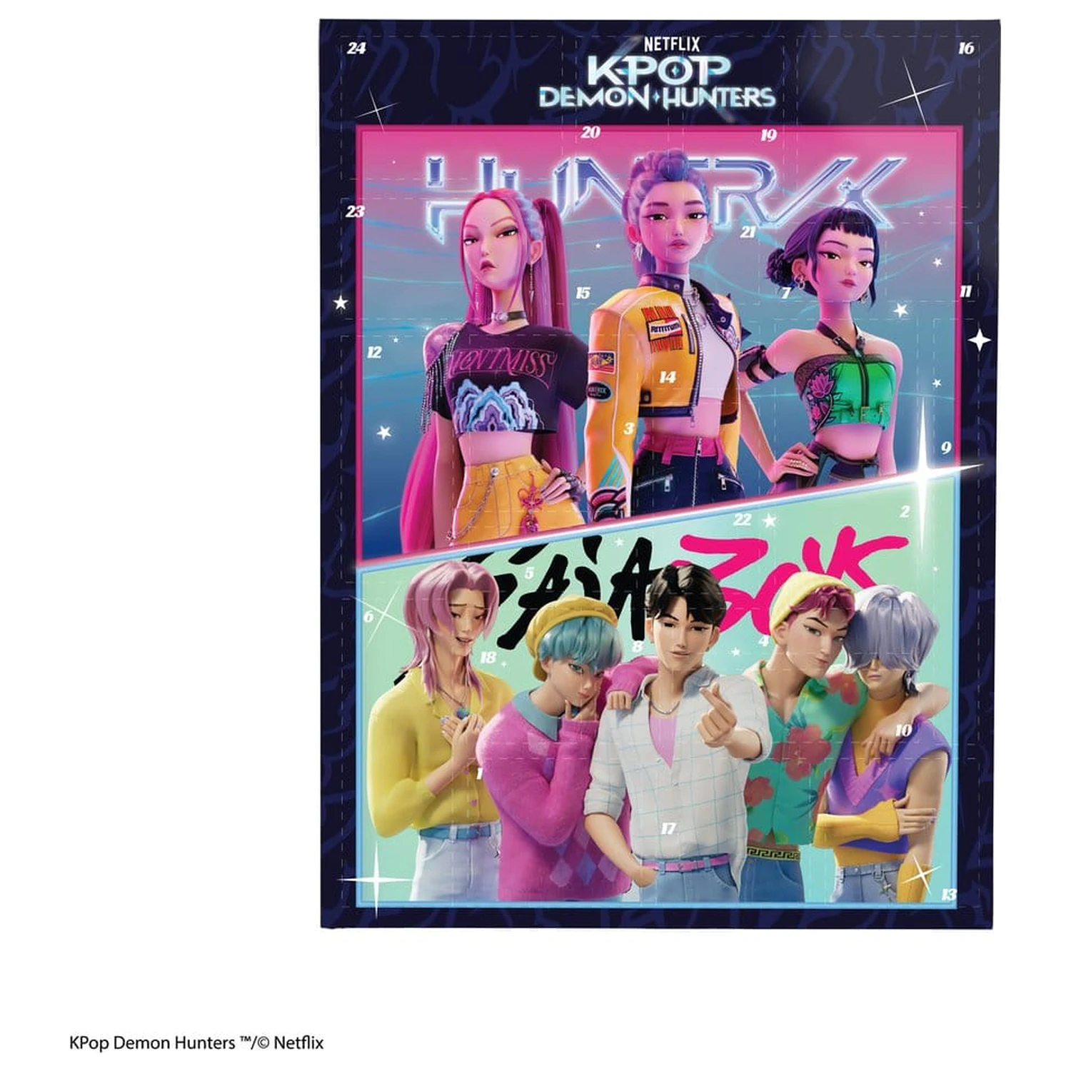KPop Demon Hunters Classic Advent Calendar 2026 product photo