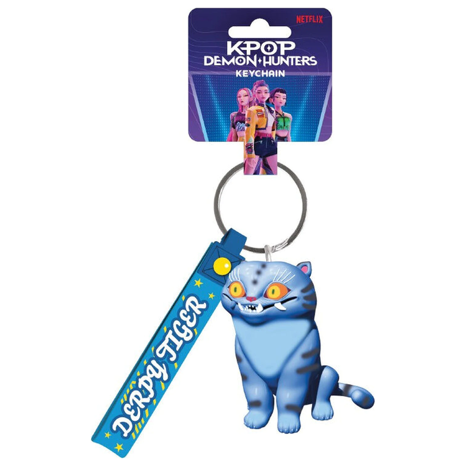 KPop Demon Hunters Derpy 3D double keychain product photo